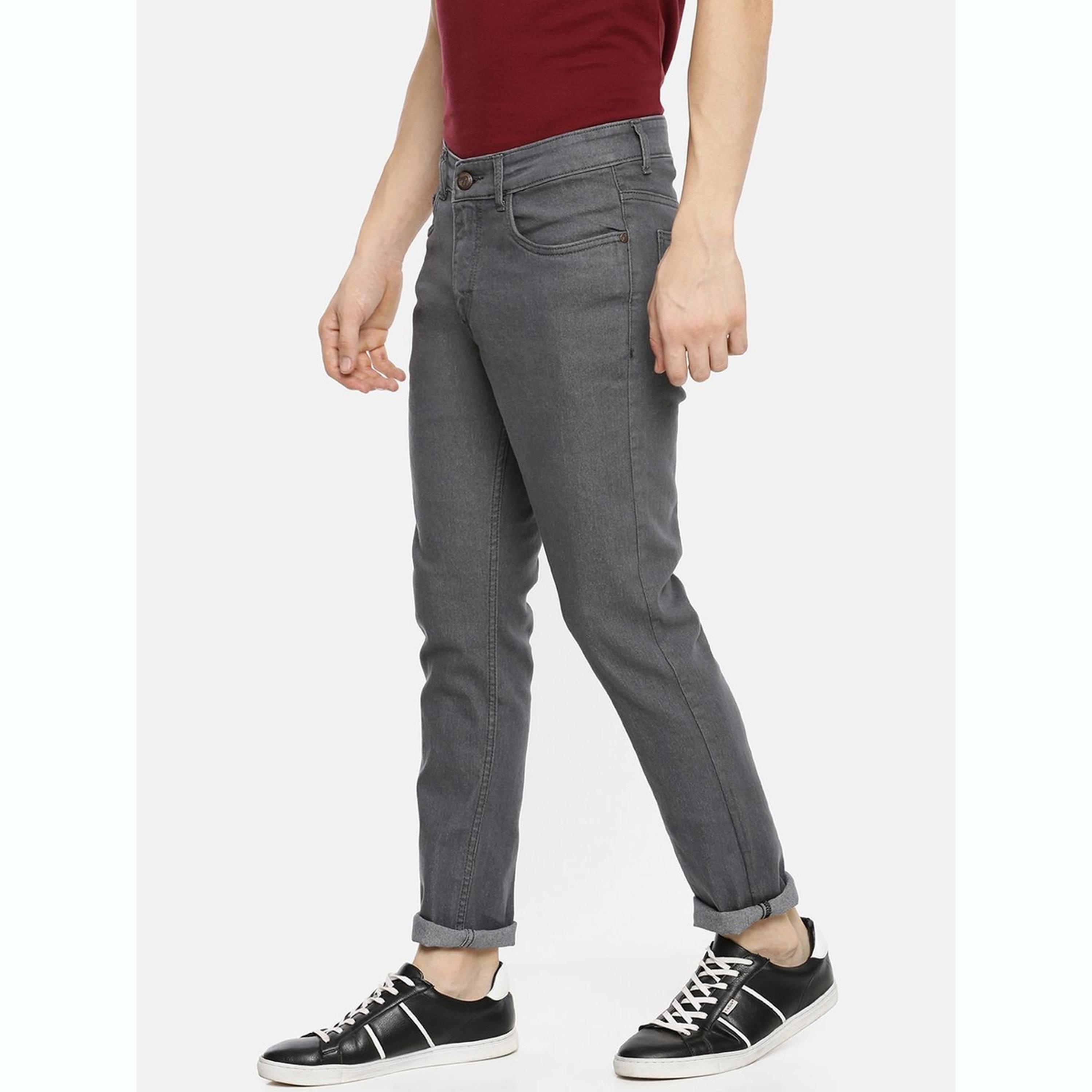 The Indian Garage Co X Styli Men Slim Fit Solid Jeans-men-clothing-bottoms-jeans-image-5