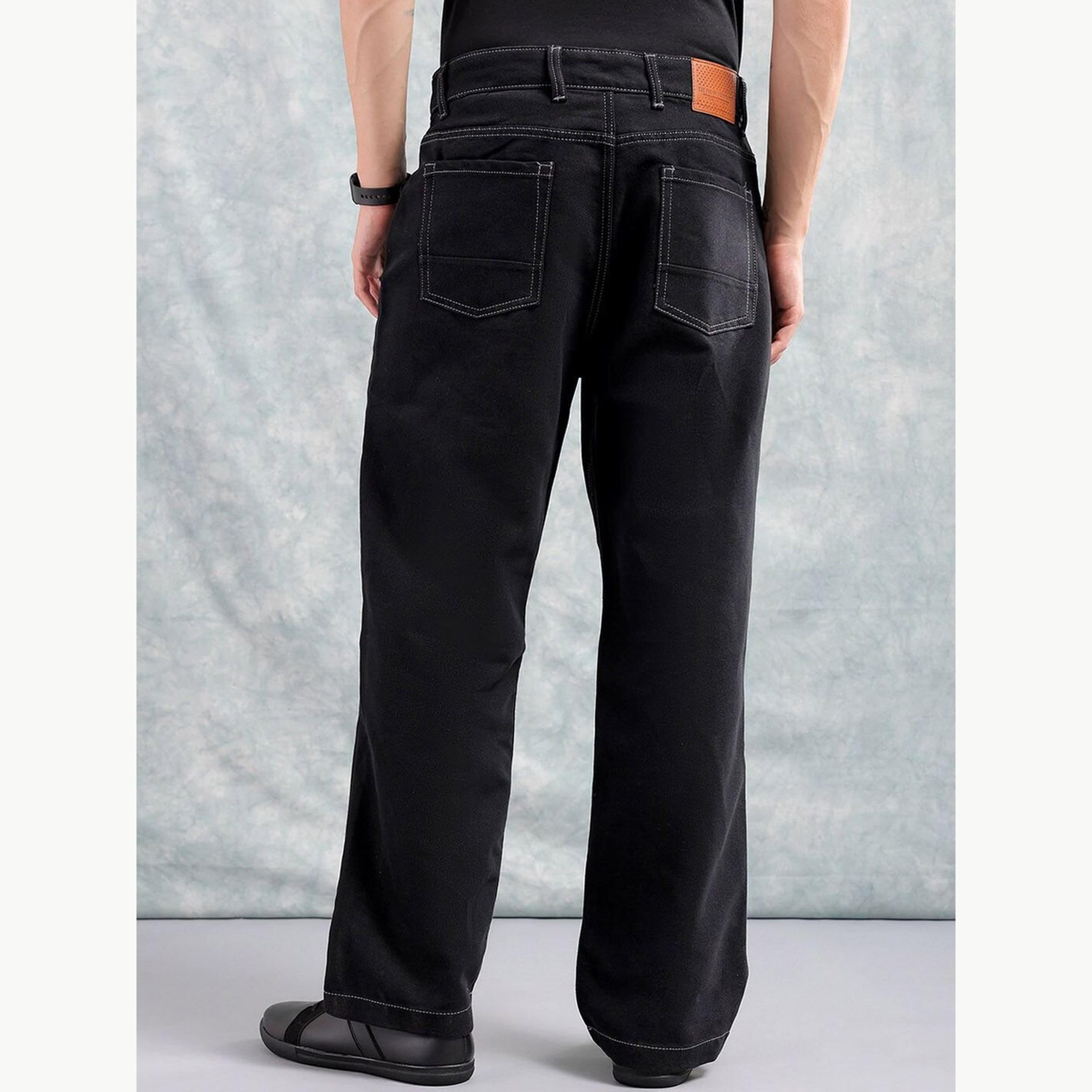 The Indian Garage Co X Styli Men Relaxed Fit Colourblocked Jeans-men-clothing-bottoms-jeans-image-3