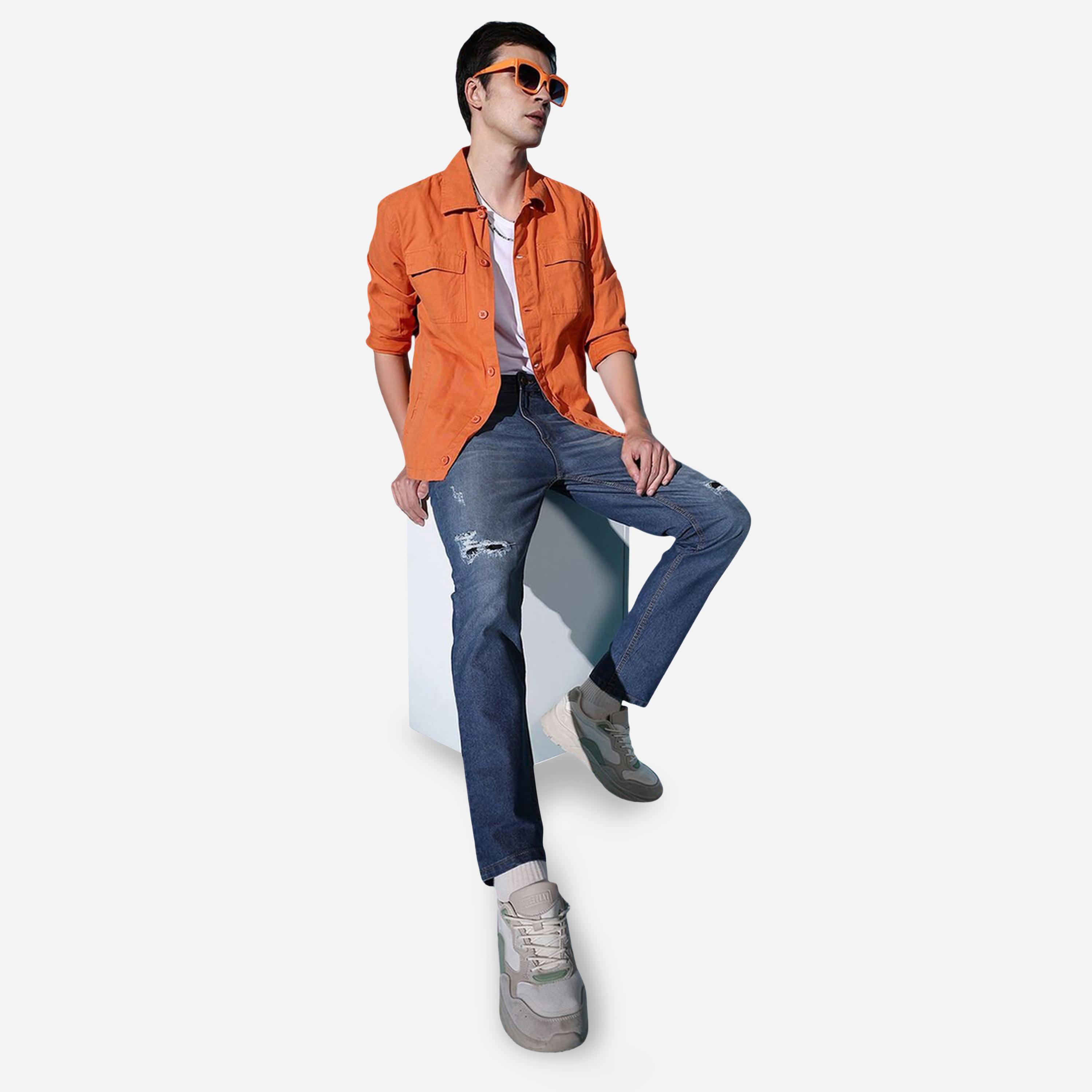The Indian Garage Co X Styli Men Slim Fit Solid Jeans-men-clothing-bottoms-jeans-image-2