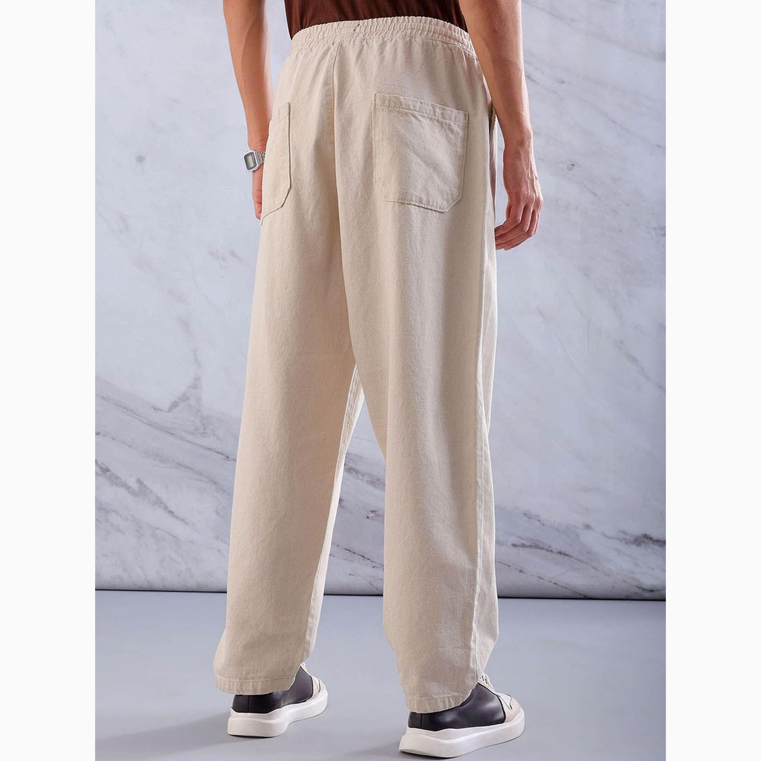 The Indian Garage Co X Styli Men Barrel Loose Fit Solid Jeans-men-clothing-bottoms-jeans-image-5