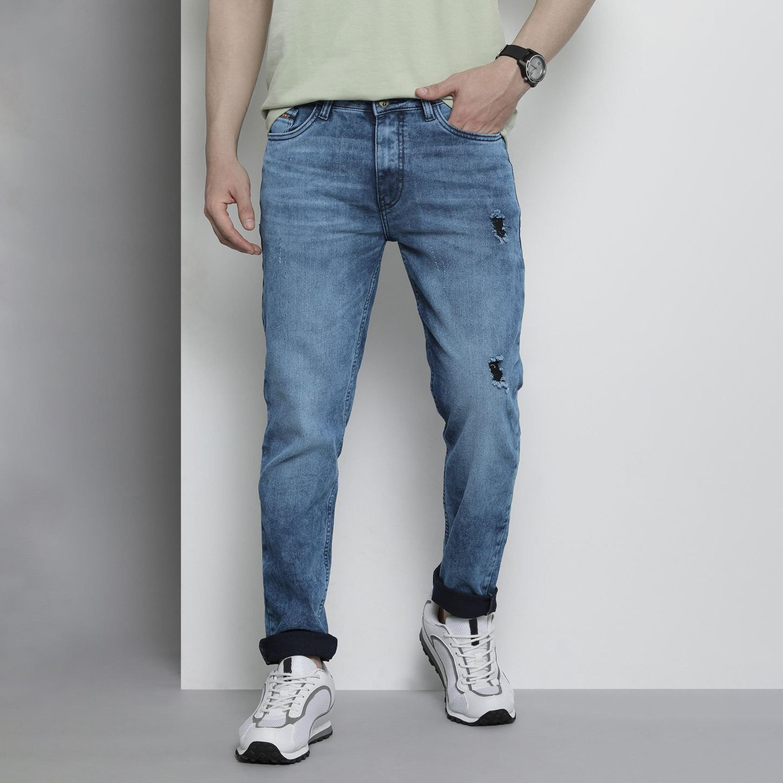 جينز بقصة ضيقة سادة-men-clothing-bottoms-jeans-image-1