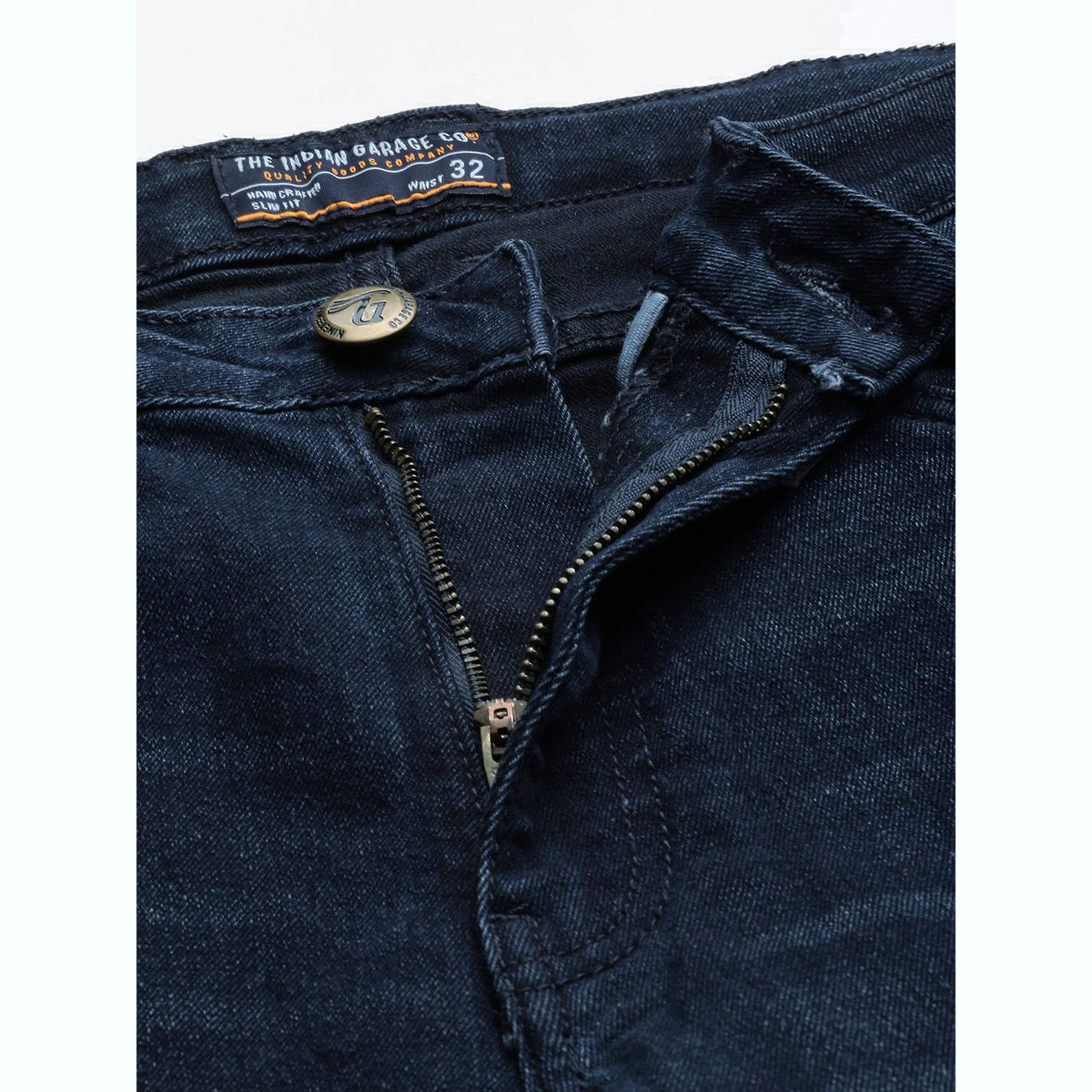 The Indian Garage Co X Styli Men Slim Straight Fit Solid Jeans-men-clothing-bottoms-jeans-image-4