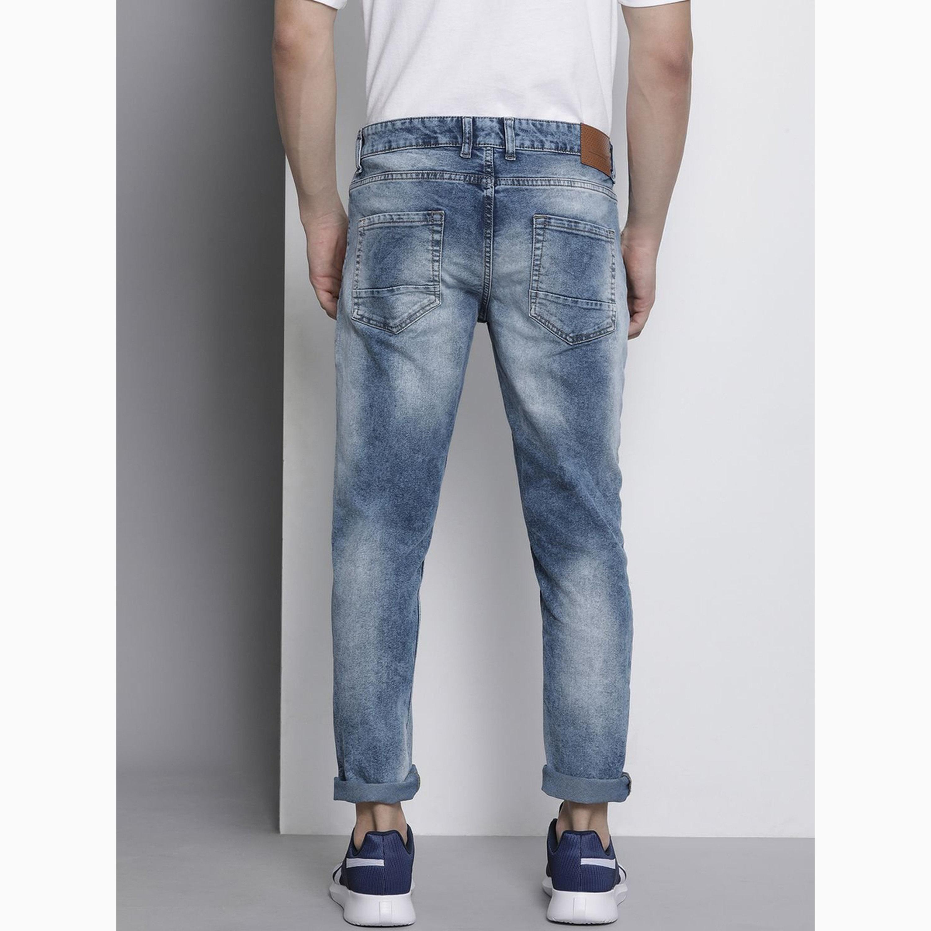 The Indian Garage Co X Styli Men Slim Fit Solid Jeans-men-clothing-bottoms-jeans-image-3