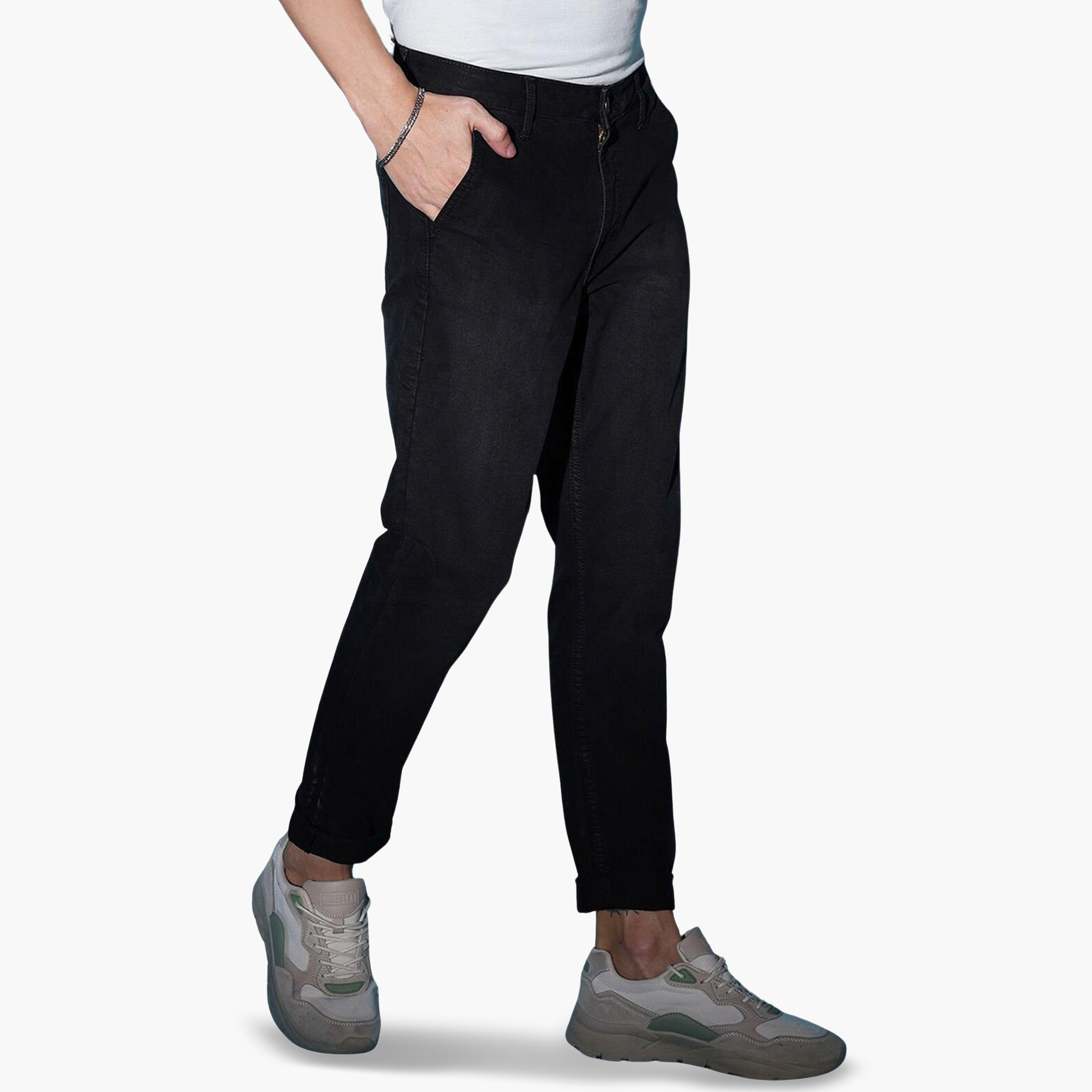 The Indian Garage Co X Styli Men Slim Fit Solid Jeans-men-clothing-bottoms-jeans-image-5