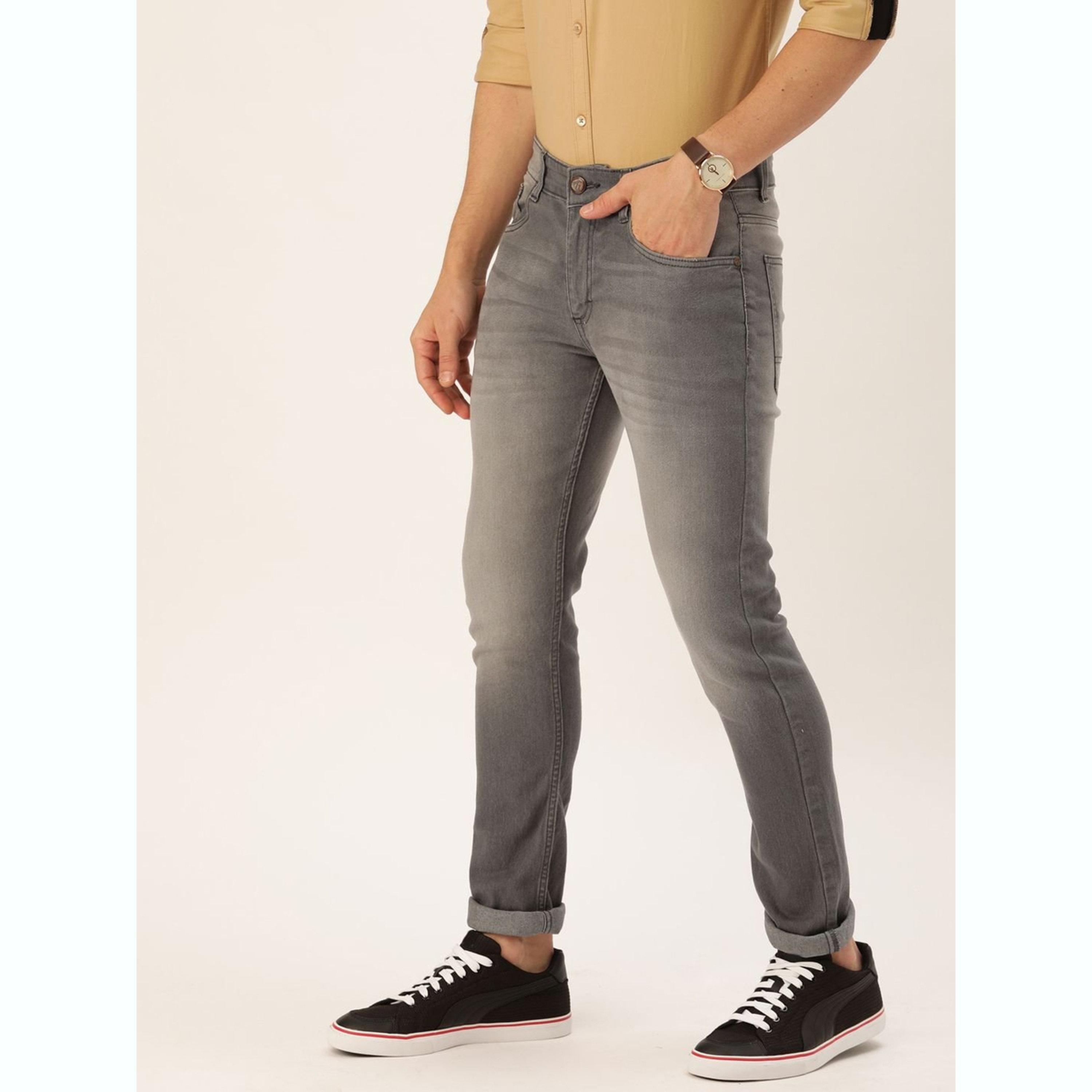 The Indian Garage Co X Styli Men Slim Fit Solid Jeans-men-clothing-bottoms-jeans-image-4