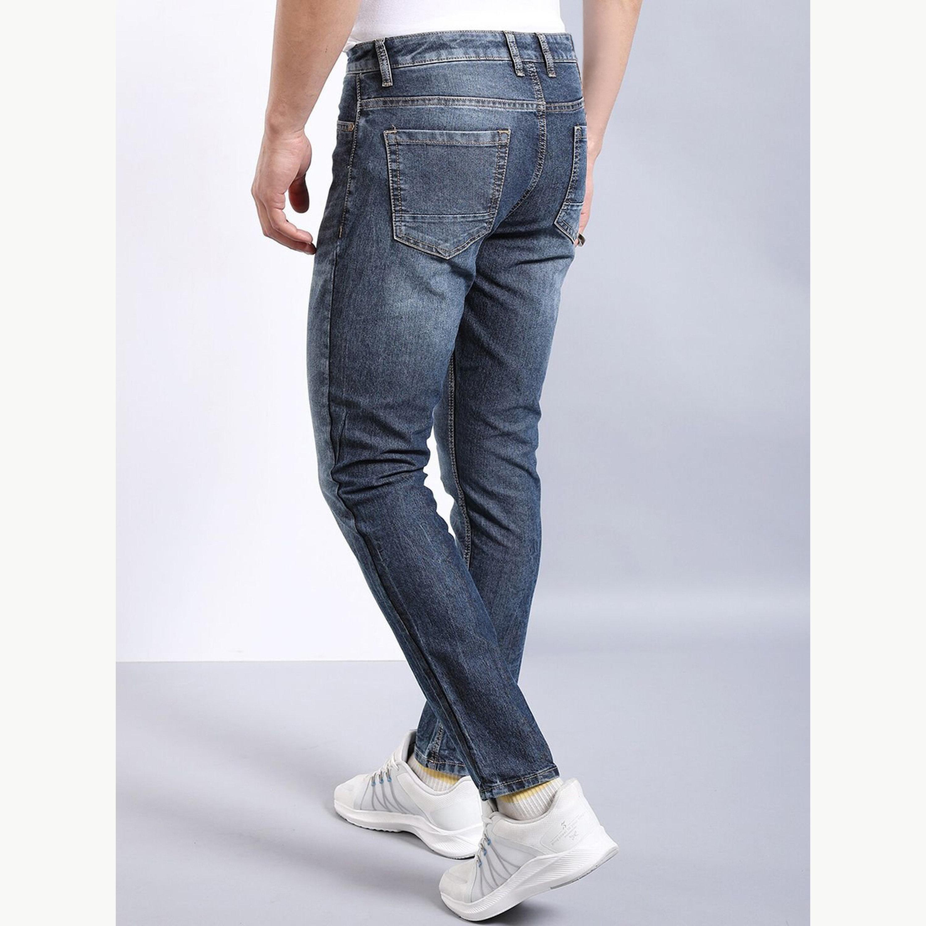 The Indian Garage Co X Styli Men Slim Fit Solid Jeans-men-clothing-bottoms-jeans-image-3