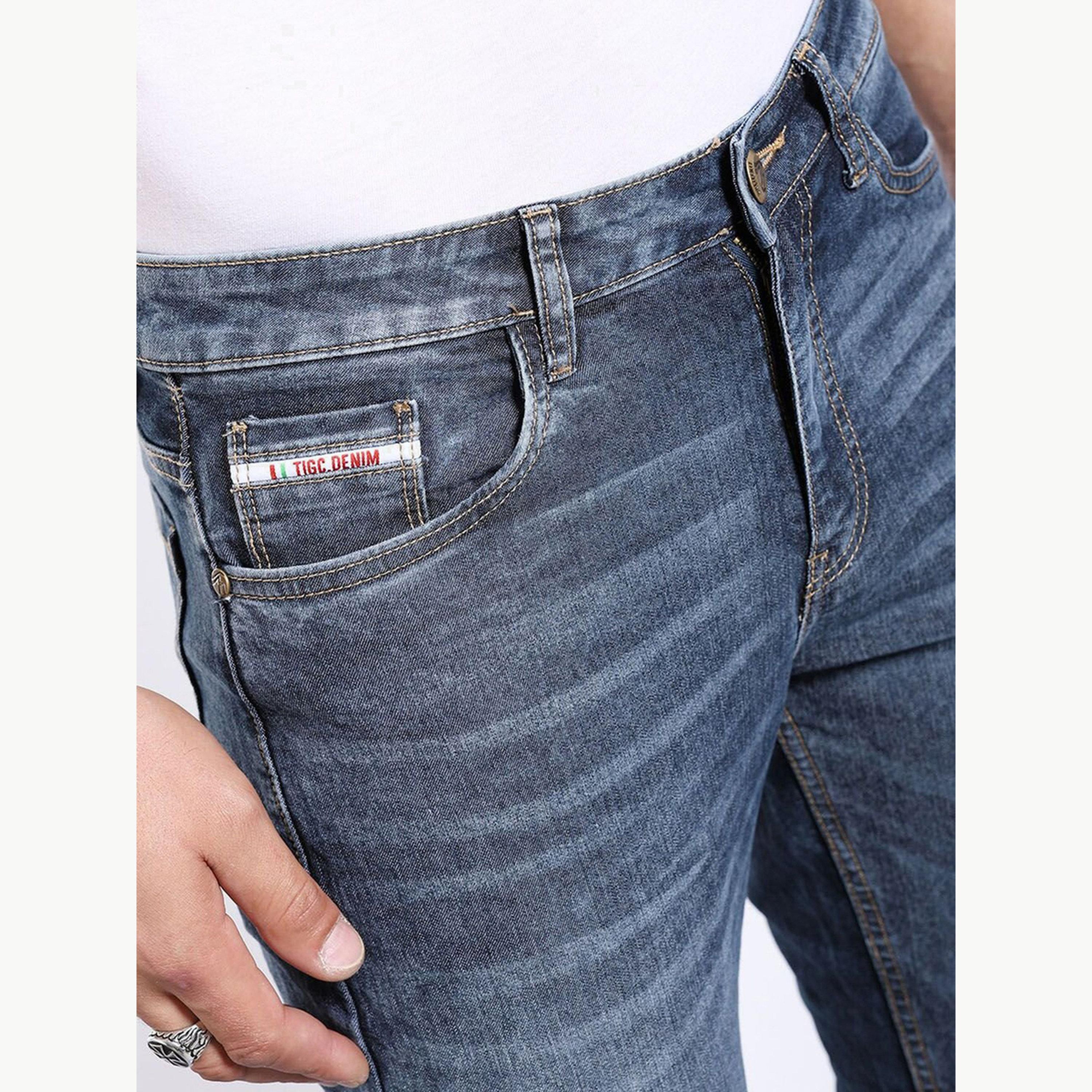 The Indian Garage Co X Styli Men Slim Fit Solid Jeans-men-clothing-bottoms-jeans-image-4
