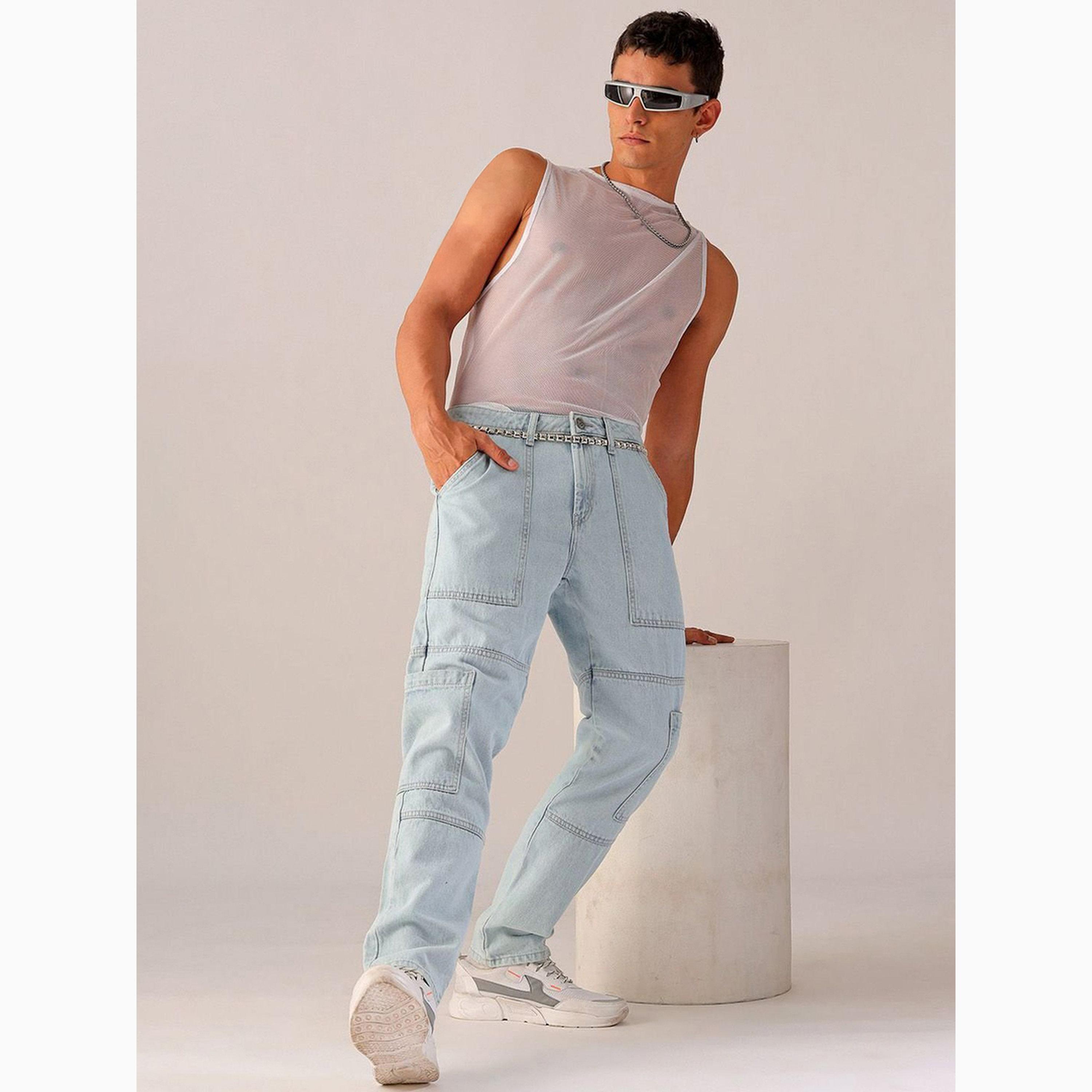 The Indian Garage Co X Styli Men Dad Fit Solid Jeans-men-clothing-bottoms-jeans-image-2