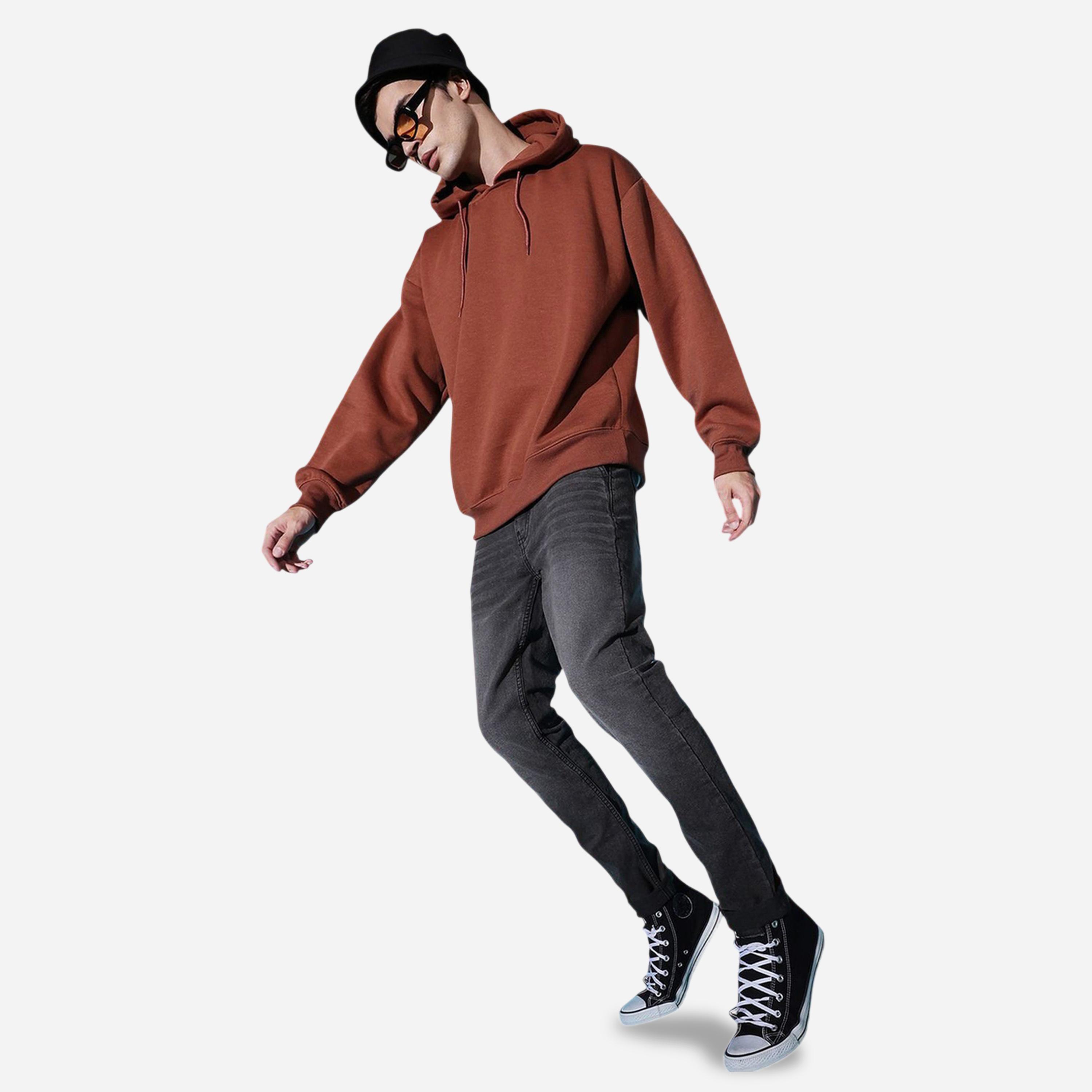 بنطال جينز بلون سادة وقصة ضيقة للرجال-men-clothing-bottoms-jeans-image-2
