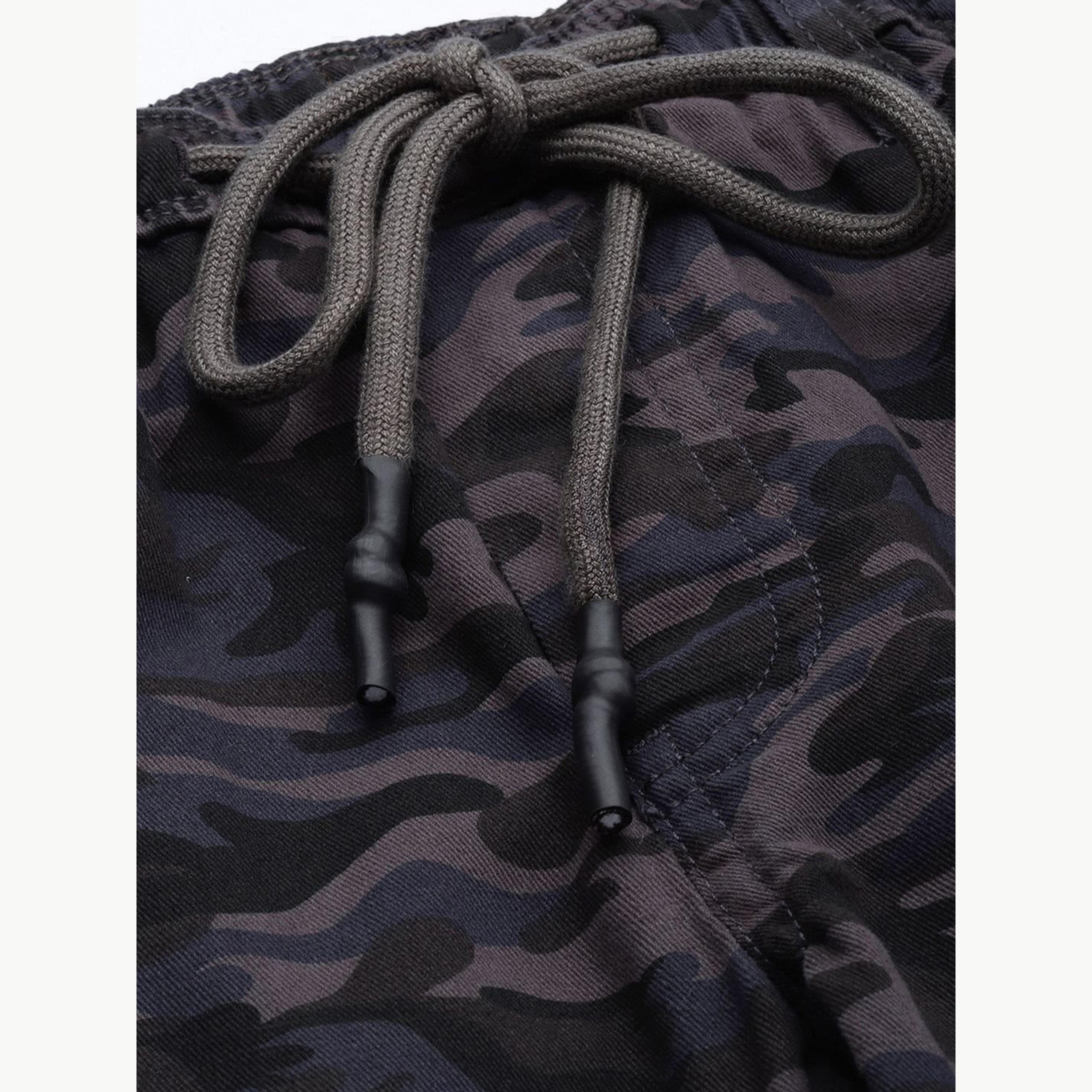 جوغر بطبعة تمويه وقصة ضيقة للرجال-men-clothing-bottoms-joggers-image-4