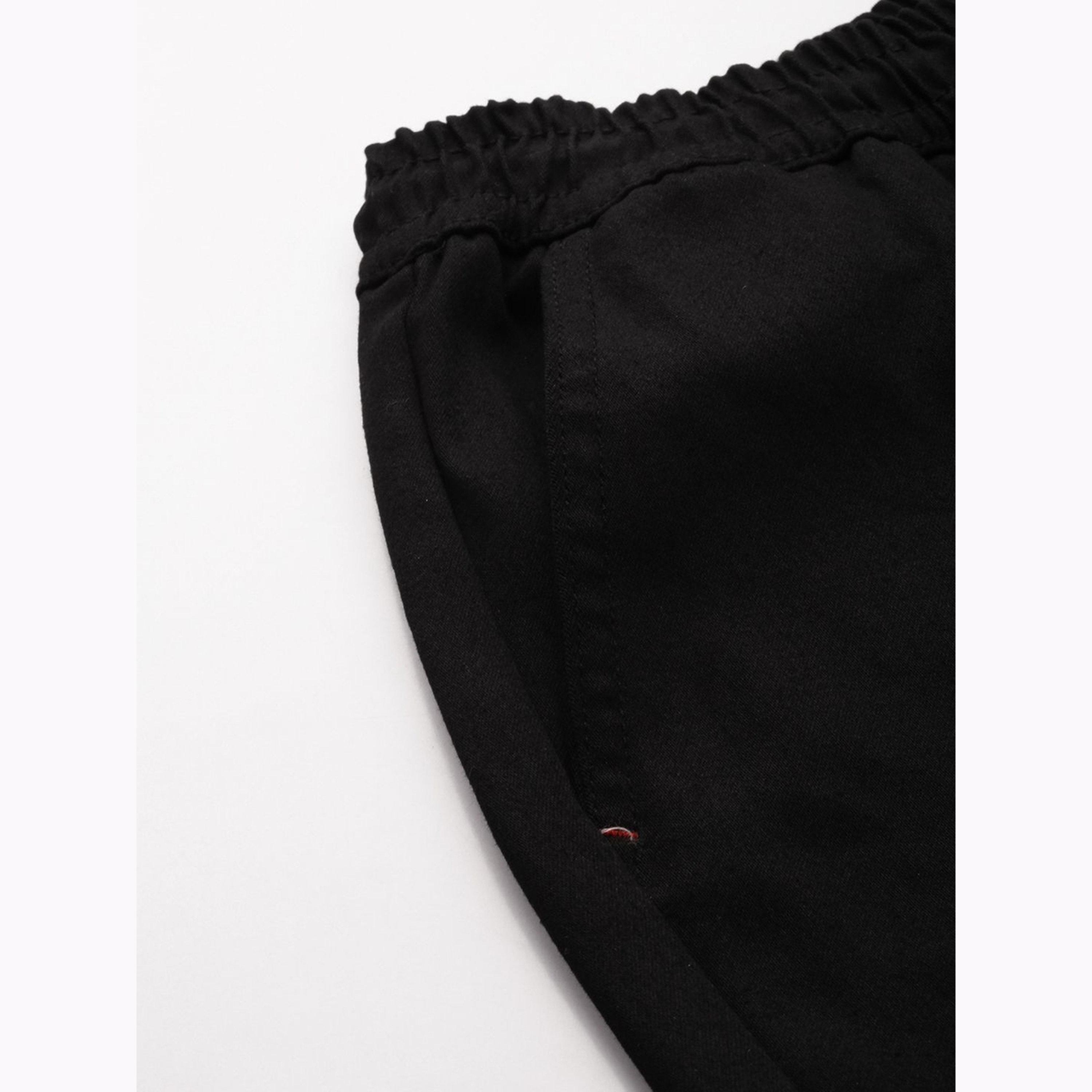 جوغر سادة بقصة ضيقة للرجال-men-clothing-bottoms-joggers-image-6
