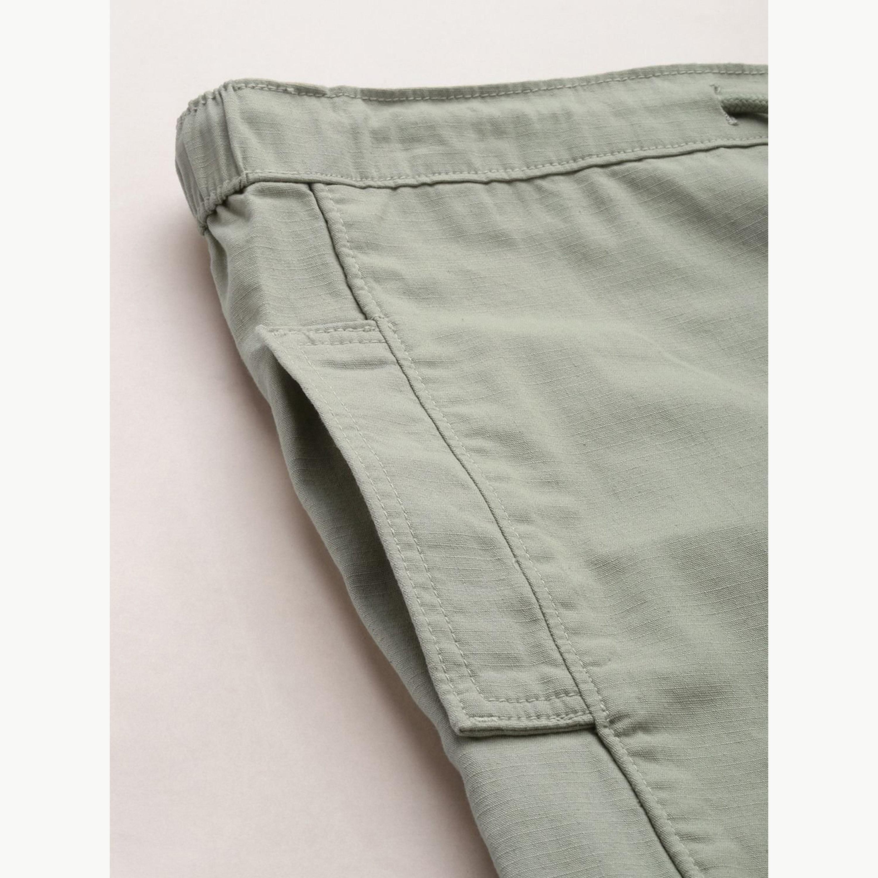 جوغر بلون سادة وقصة عادية للرجال-men-clothing-bottoms-joggers-image-6