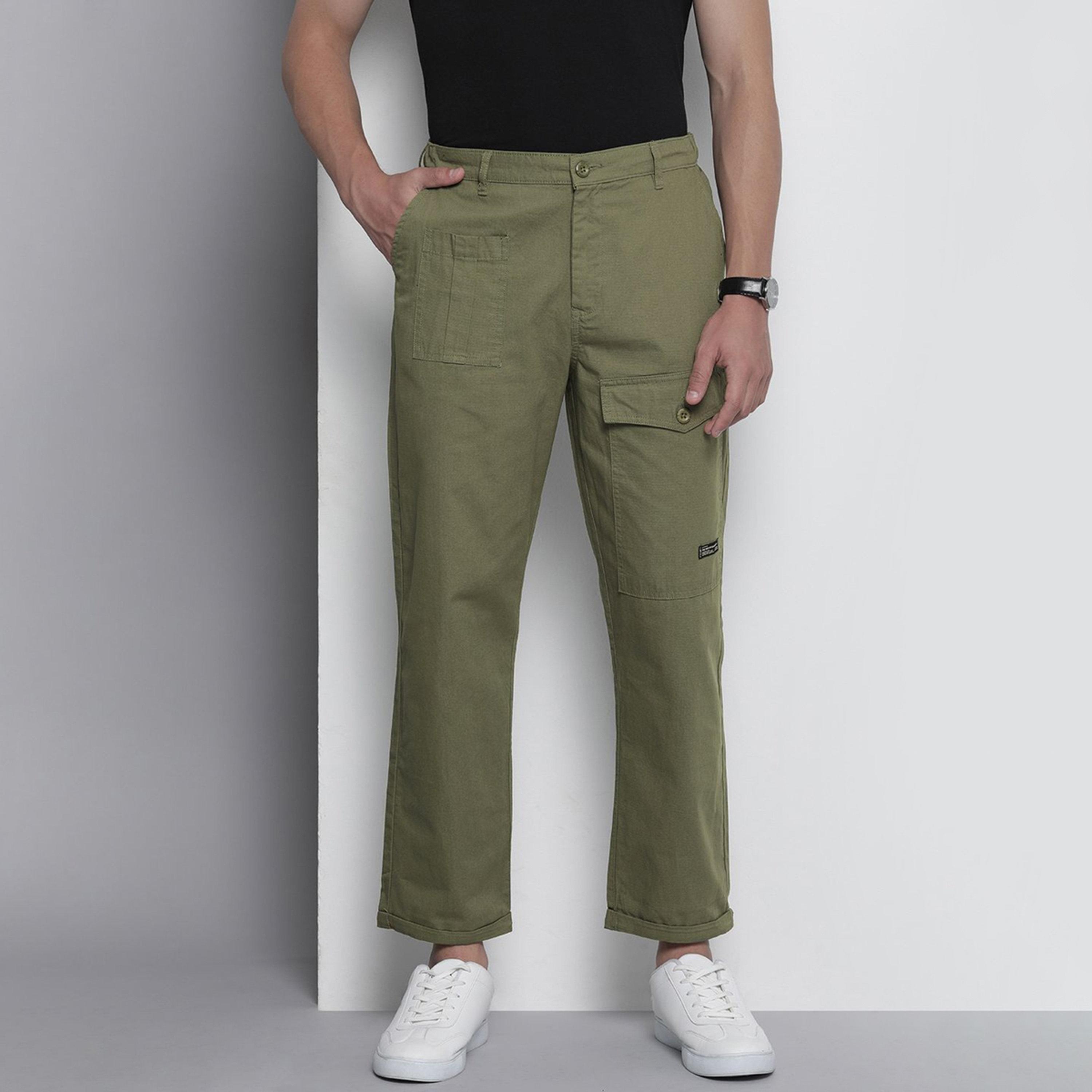 بنطال سادة بقصة مريحة للرجال-men-clothing-bottoms-joggers-image-1