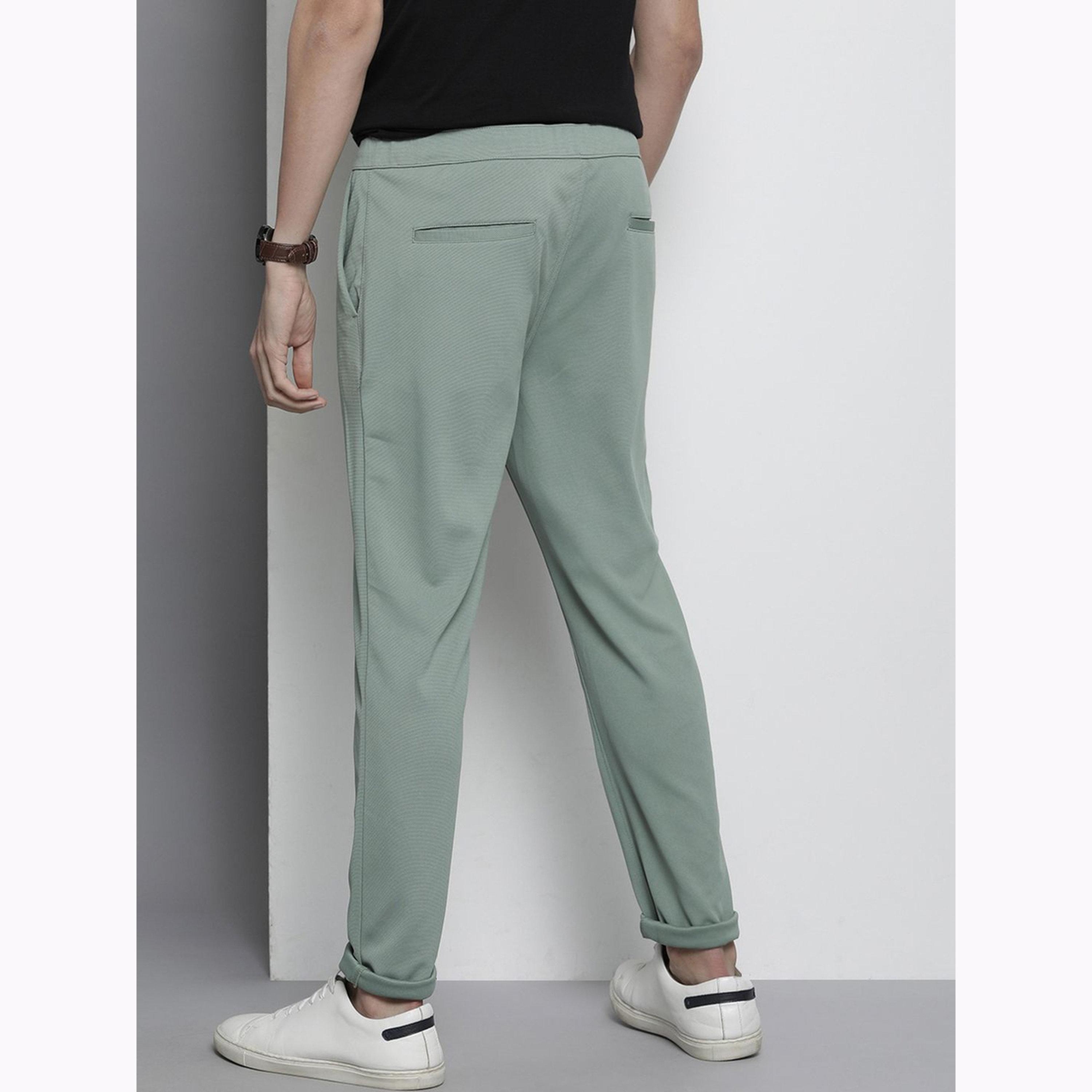 جوغر سادة بقصة ضيقة للرجال-men-clothing-bottoms-trousersandchinos-chinos-image-3