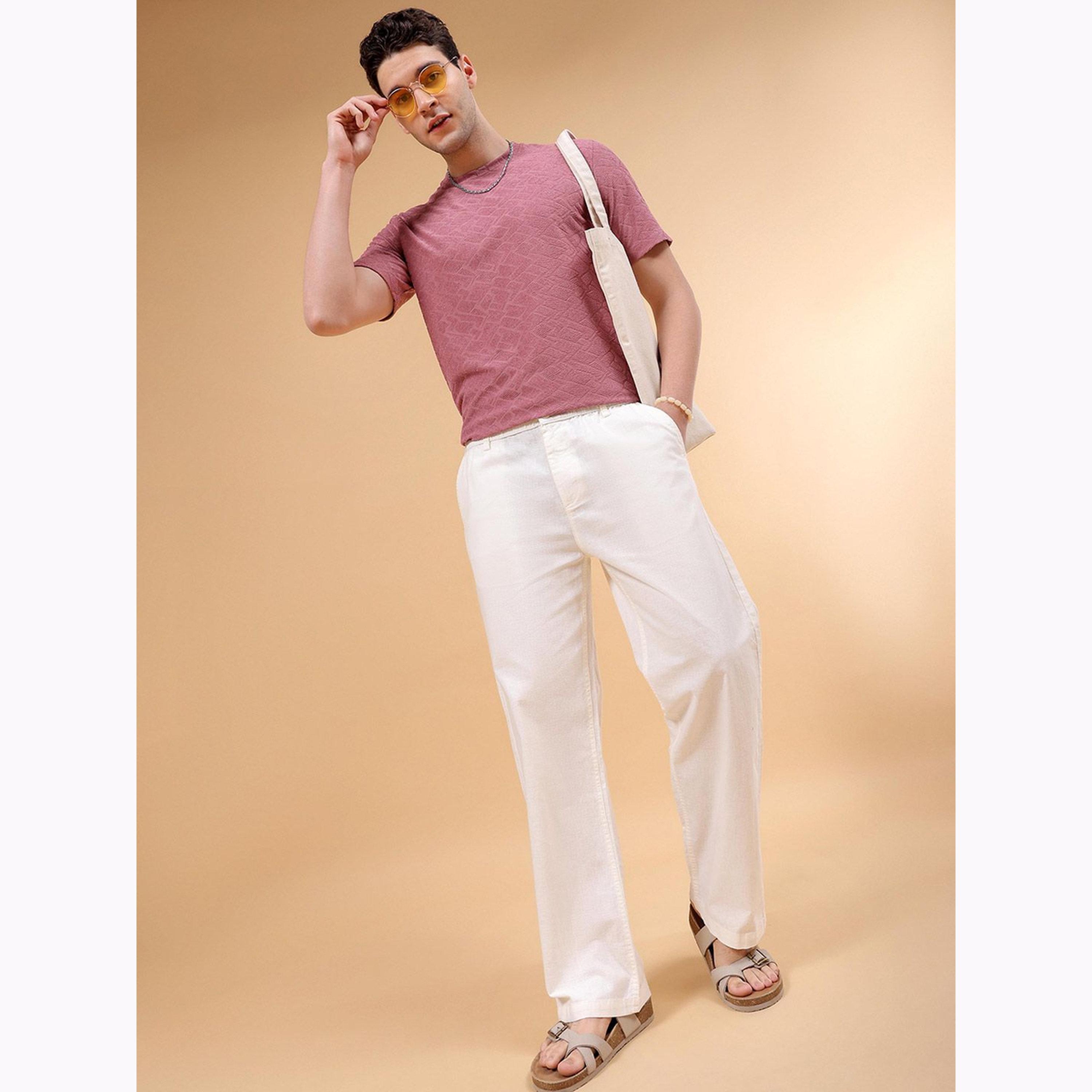 بنطال سادة بقصة مريحة للرجال-men-clothing-bottoms-joggers-image-2