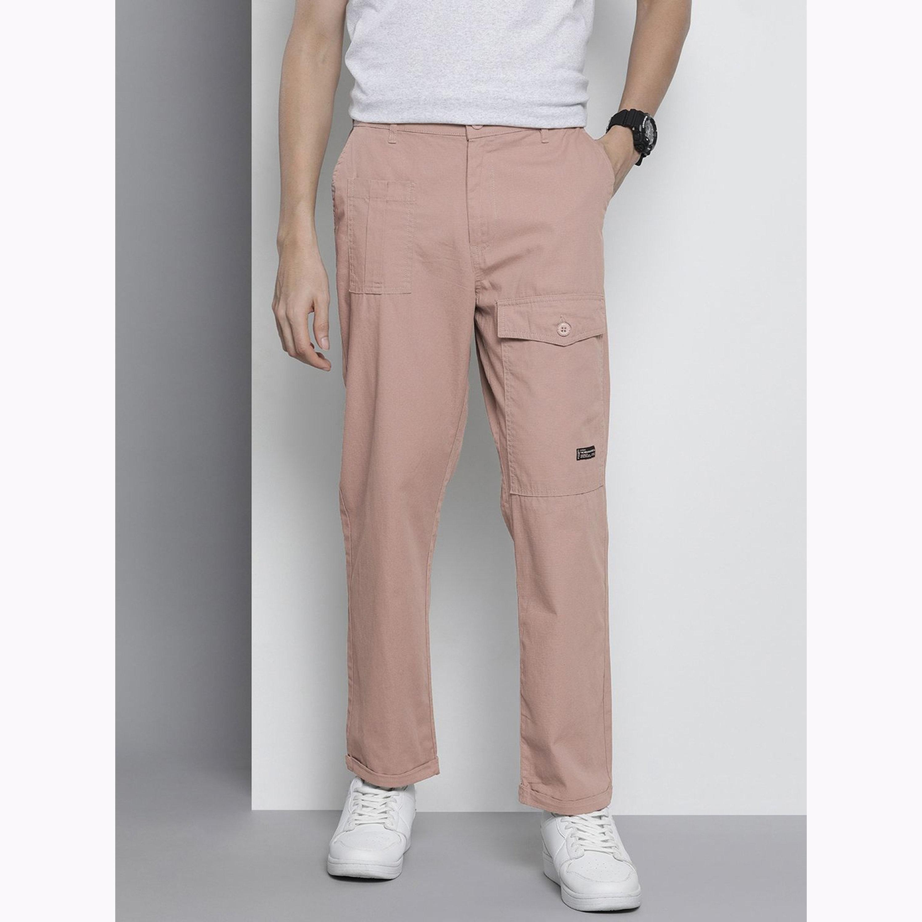 The Indian Garage Co X Styli Men Purple Relaxed Fit Cargo Pants-men-clothing-bottoms-joggers-image-1