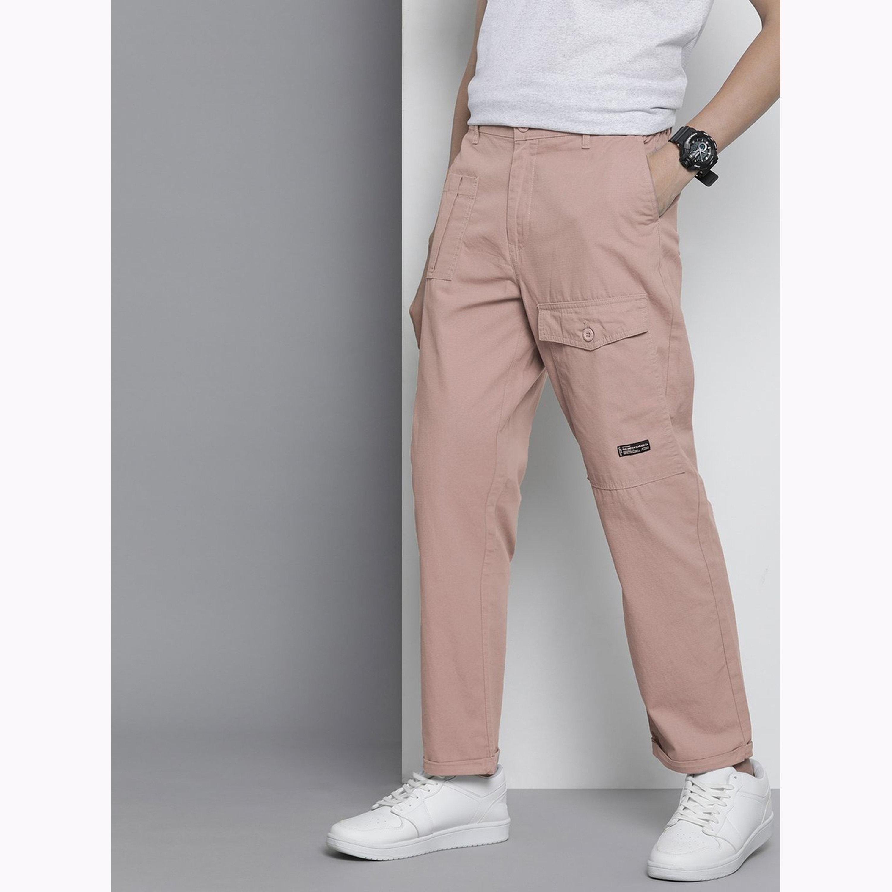 The Indian Garage Co X Styli Men Purple Relaxed Fit Cargo Pants-men-clothing-bottoms-joggers-image-5