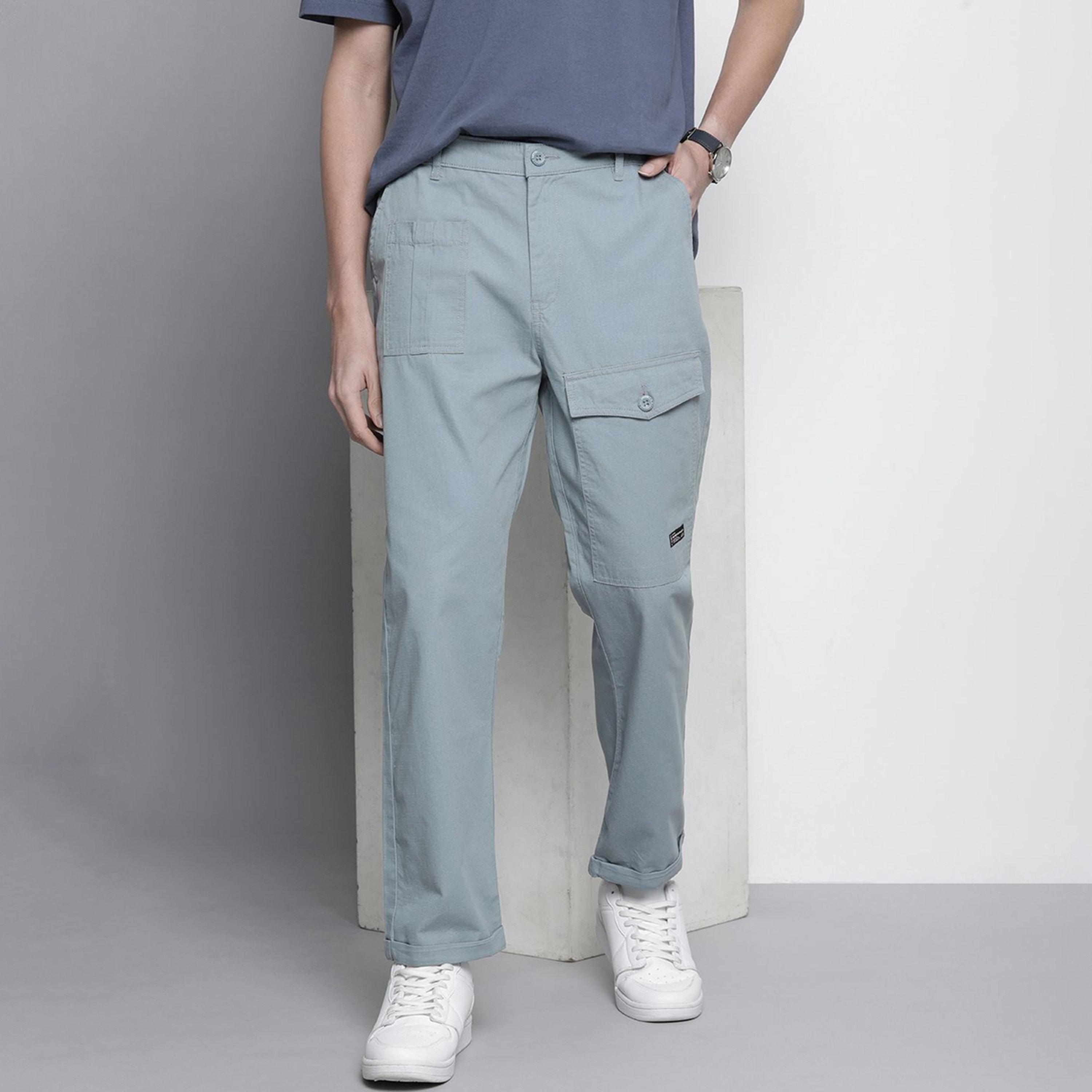 بنطال سادة بقصة مريحة للرجال-men-clothing-bottoms-joggers-image-1