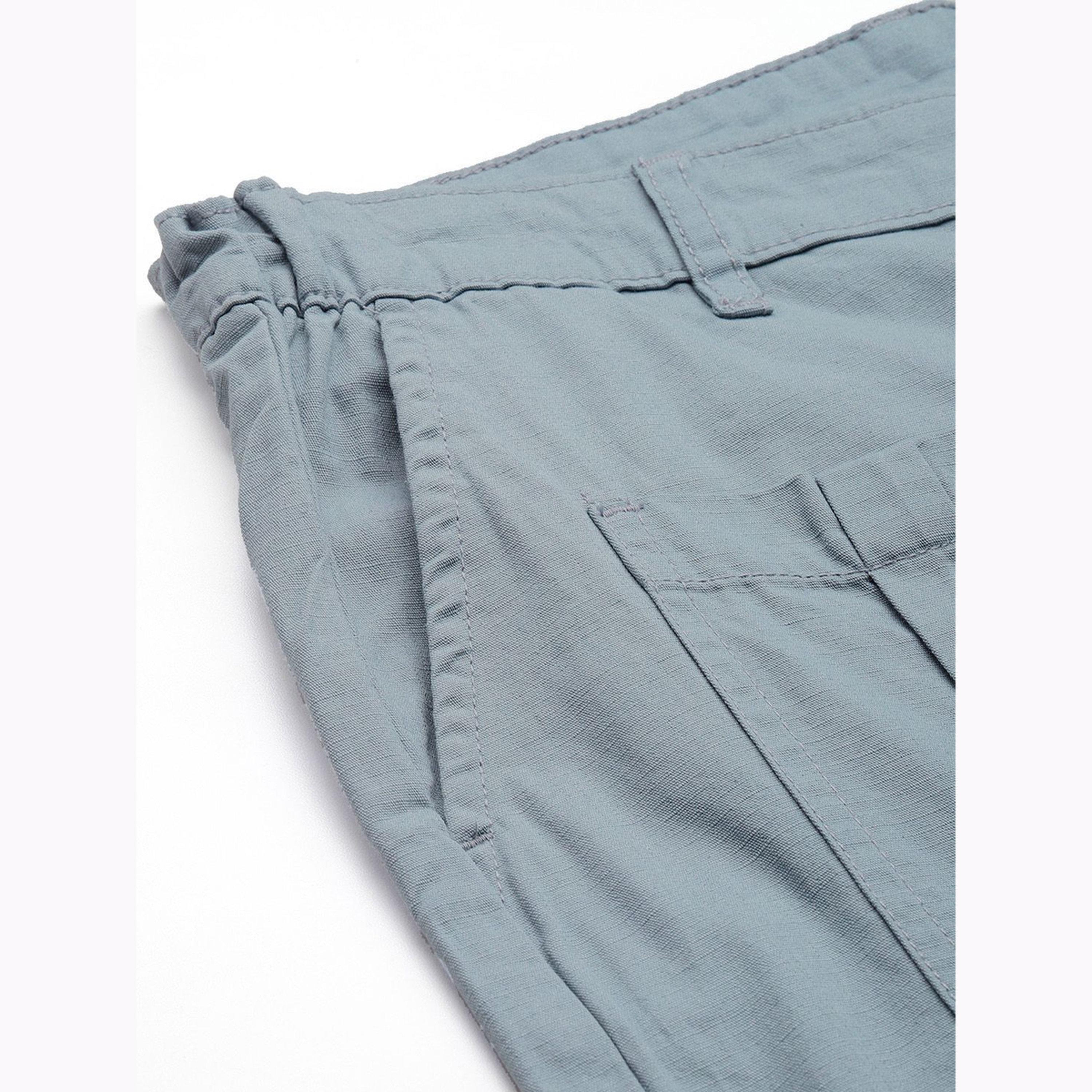 The Indian Garage Co X Styli Men Blue Relaxed Fit Solid Trousers-men-clothing-bottoms-joggers-image-6