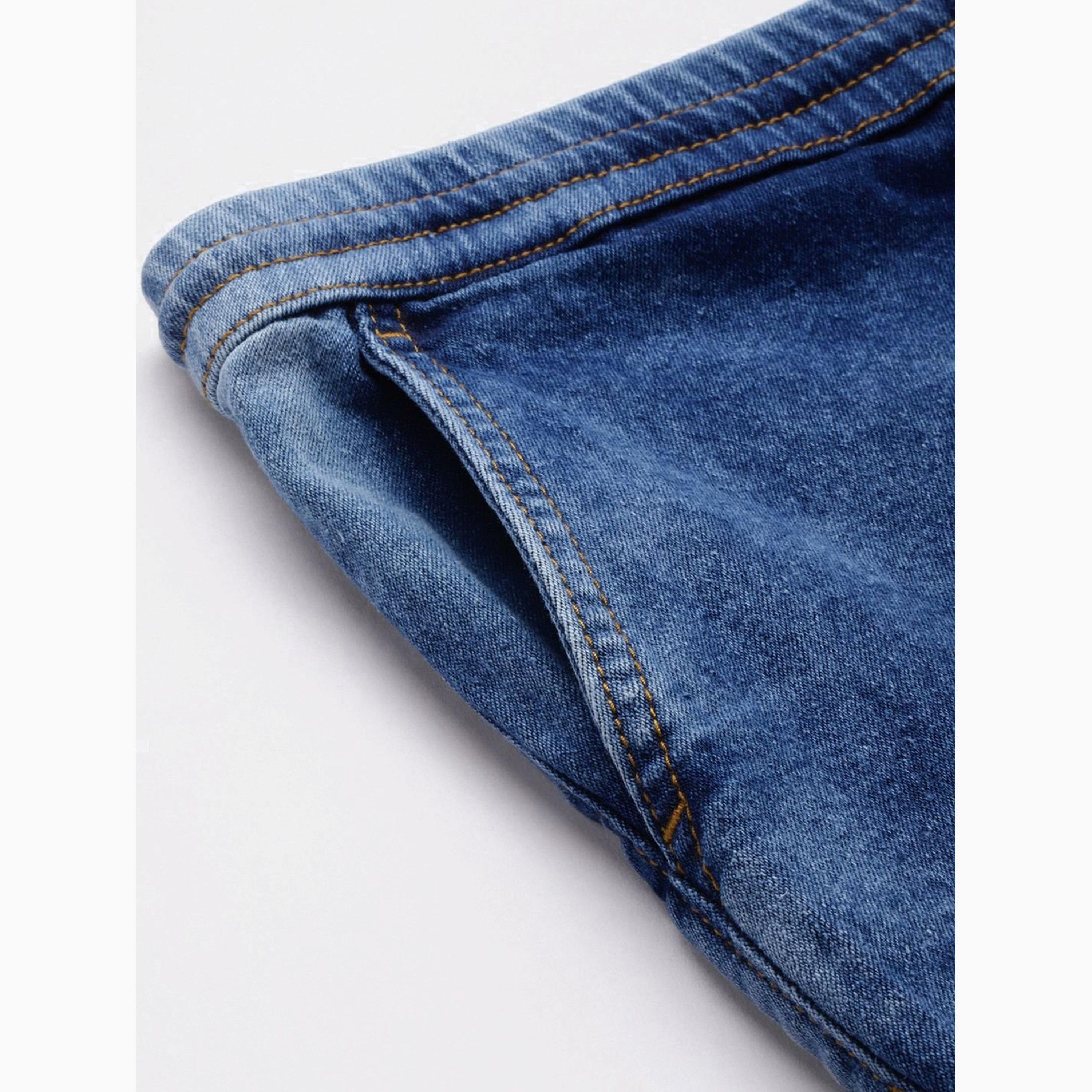 The Indian Garage Co X Styli Men Regular Fit Solid Denim Shorts-men-clothing-bottoms-shorts-image-6