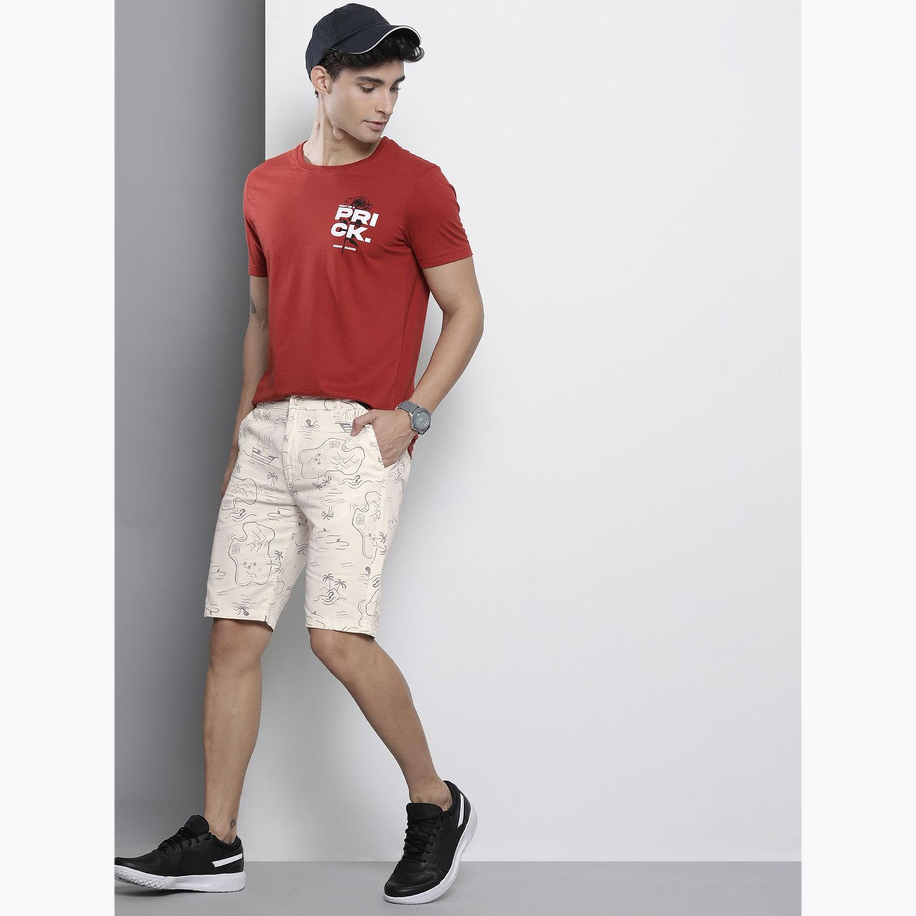 شورت بطبعة وقصة ضيقة للرجال-men-clothing-bottoms-shorts-image-2