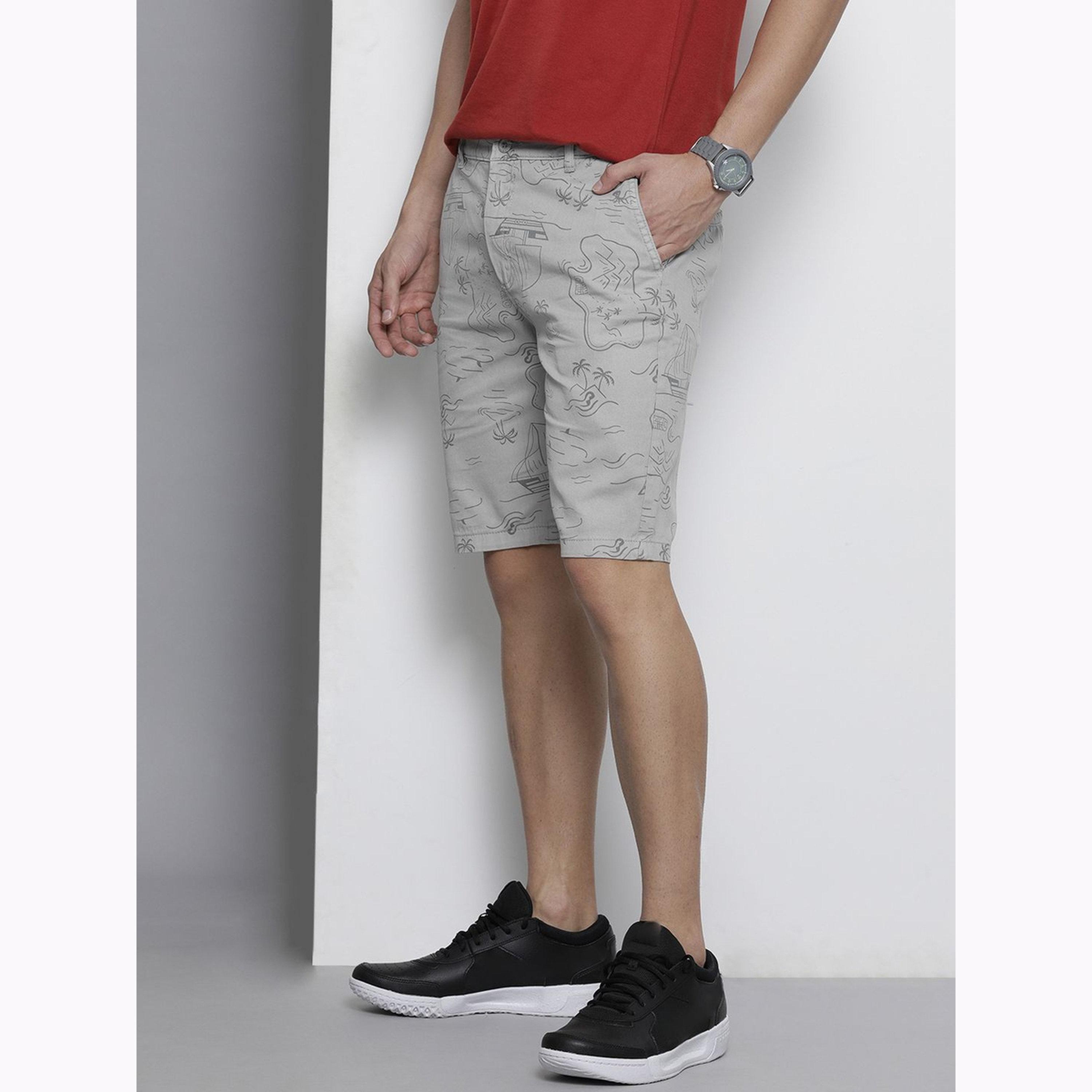 شورت بطبعة وقصة ضيقة للرجال-men-clothing-bottoms-shorts-image-5