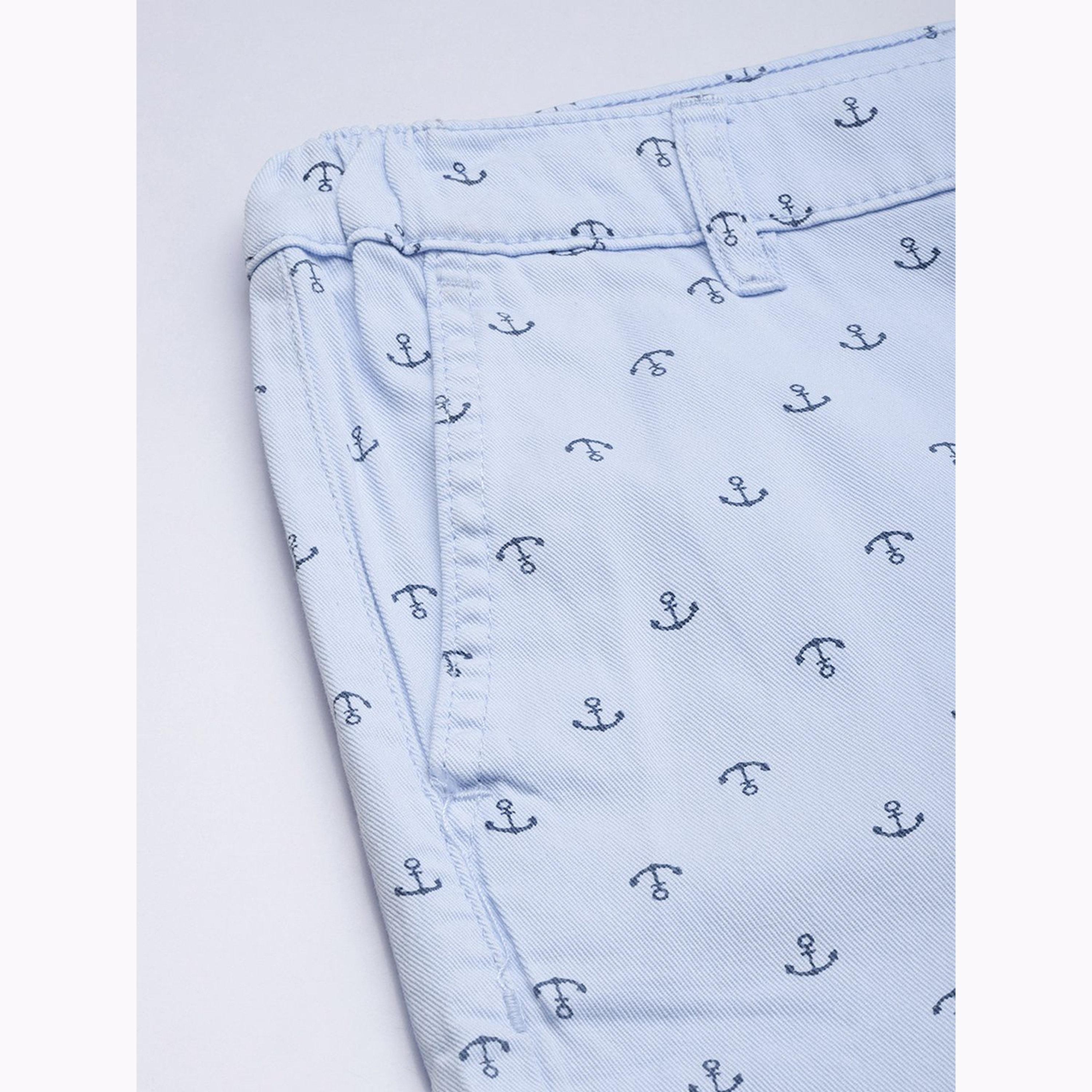 The Indian Garage Co X Styli Men Blue Slim Fit Printed Shorts-men-clothing-bottoms-shorts-image-6