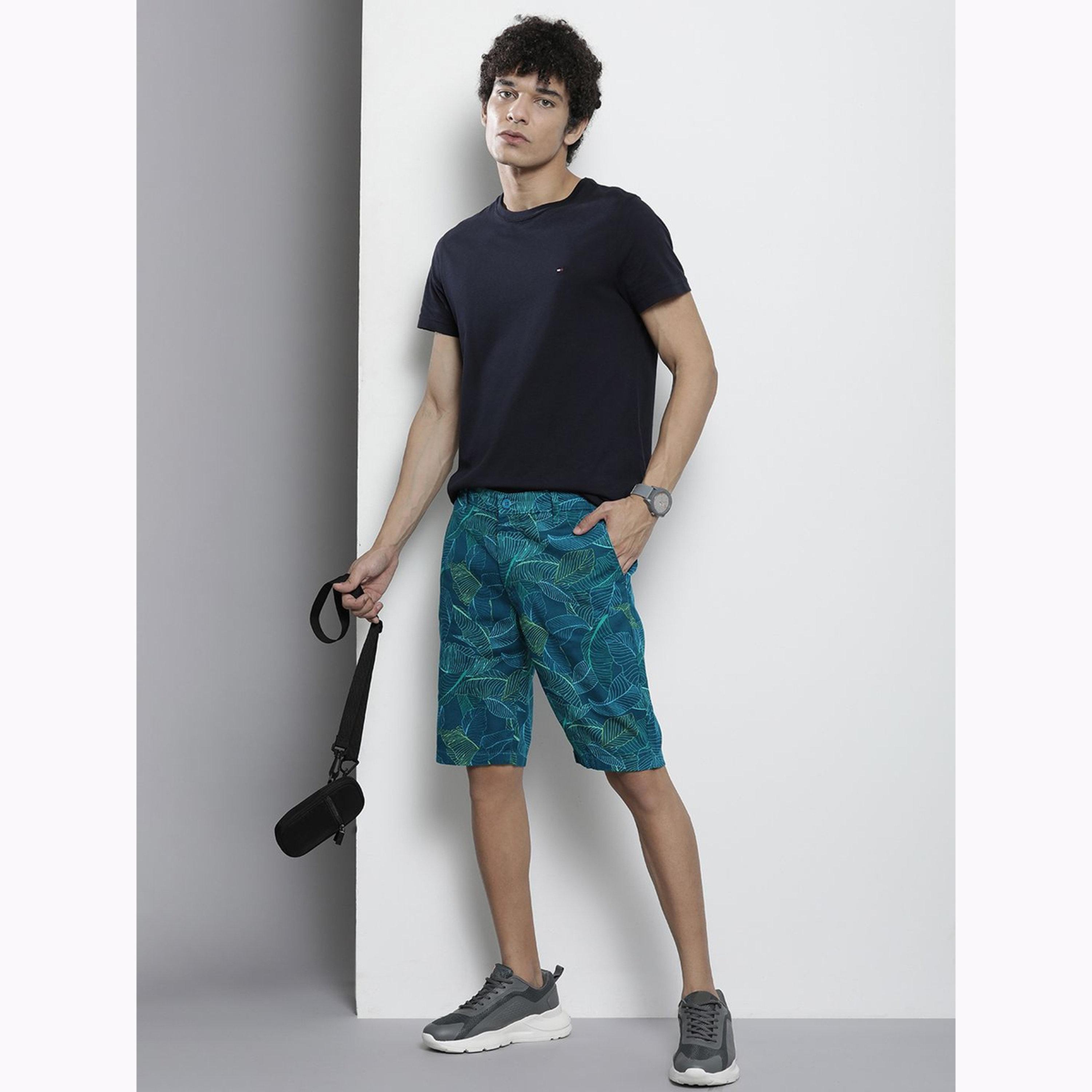 شورت بطبعة وقصة ضيقة للرجال-men-clothing-bottoms-shorts-image-2