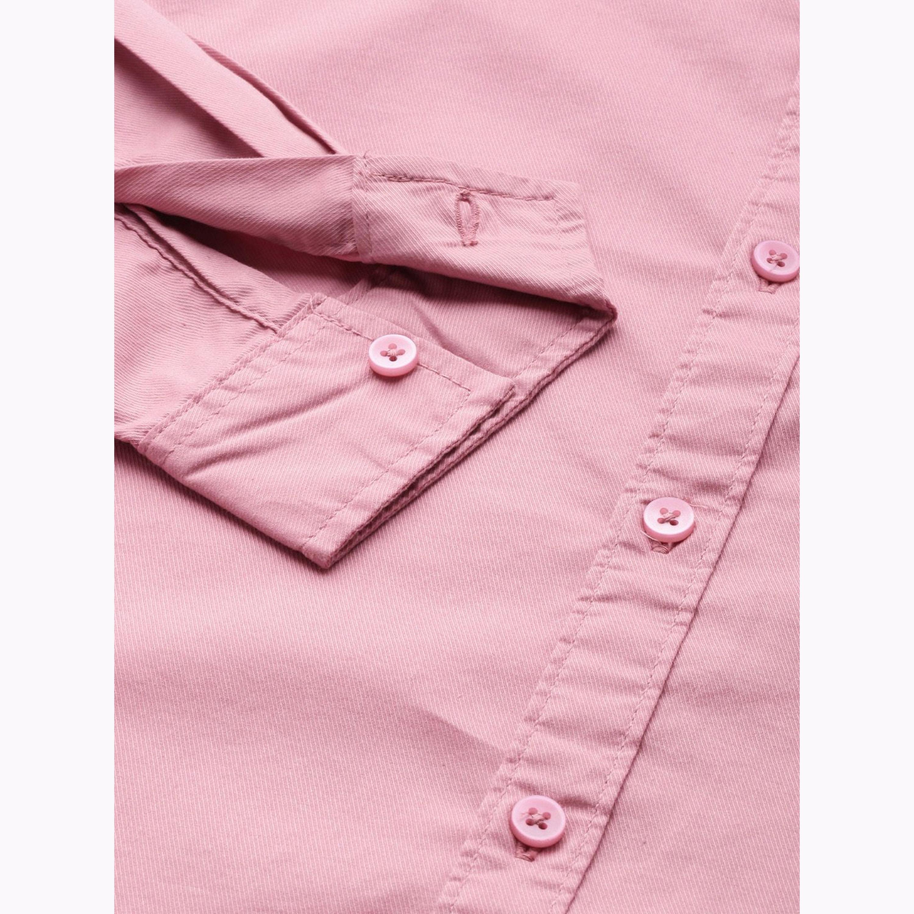 قميص سادة بقصة ضيقة للرجال-men-clothing-shirts-image-3