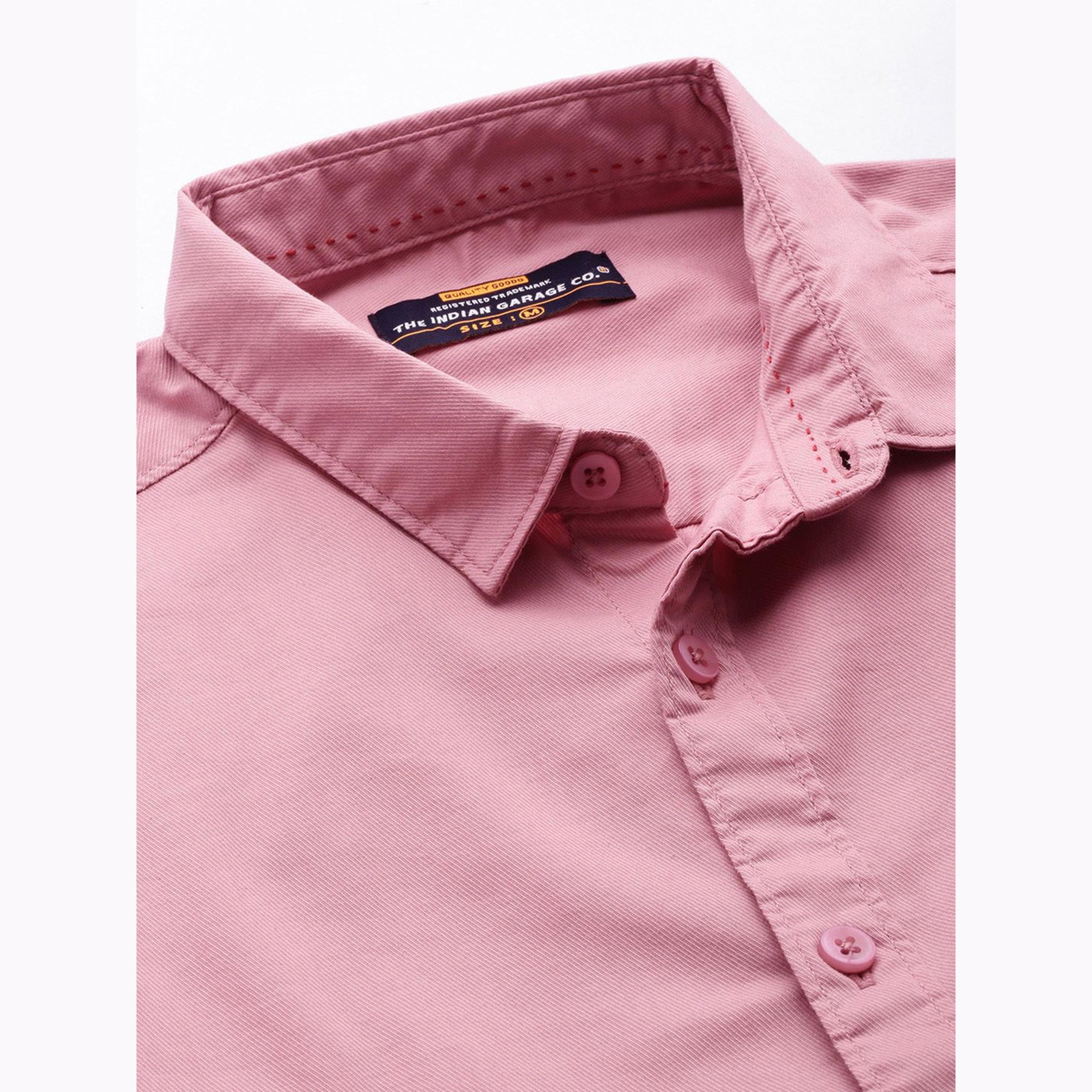 قميص سادة بقصة ضيقة للرجال-men-clothing-shirts-image-5