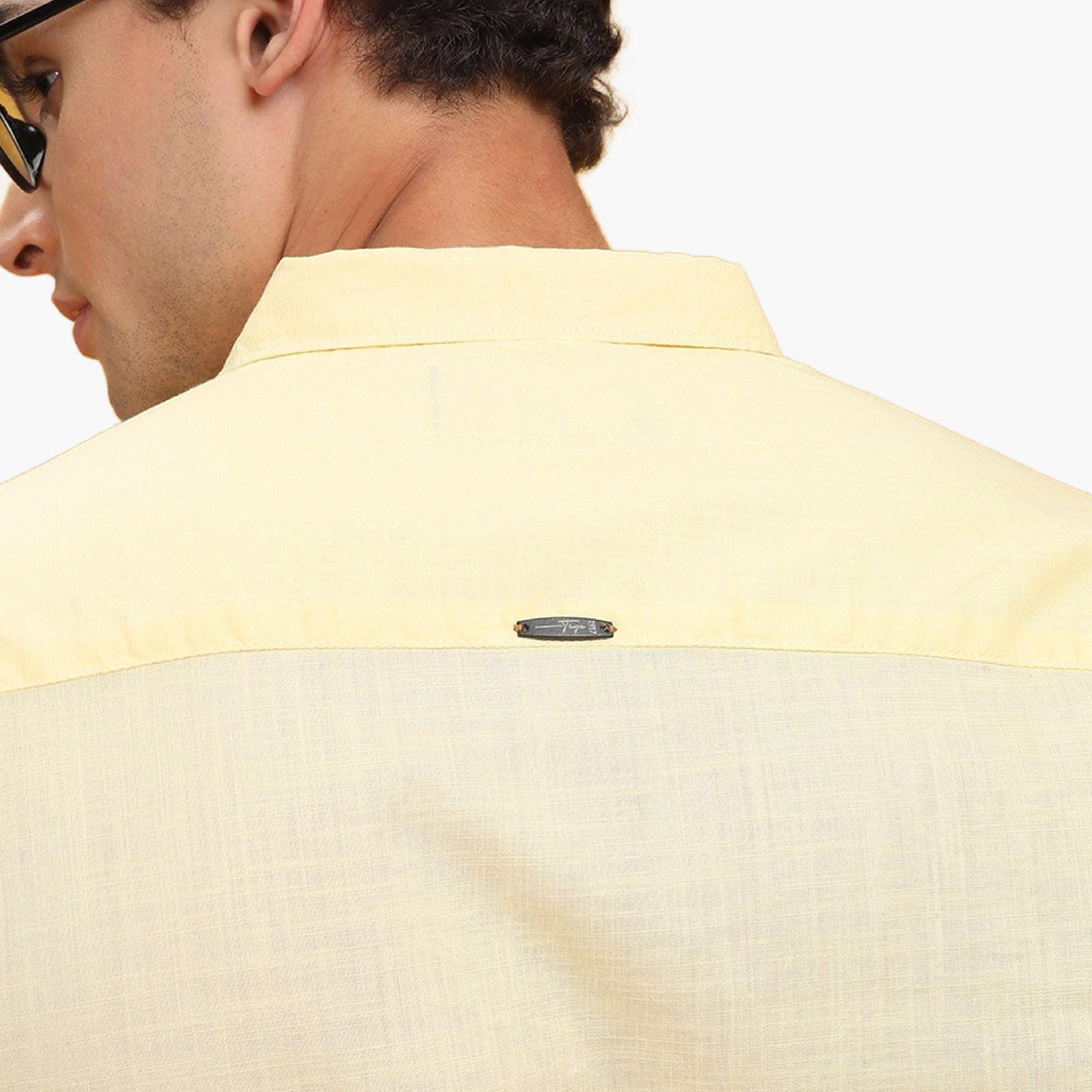 قميص سادة بقصة ضيقة للرجال-men-clothing-shirts-image-6