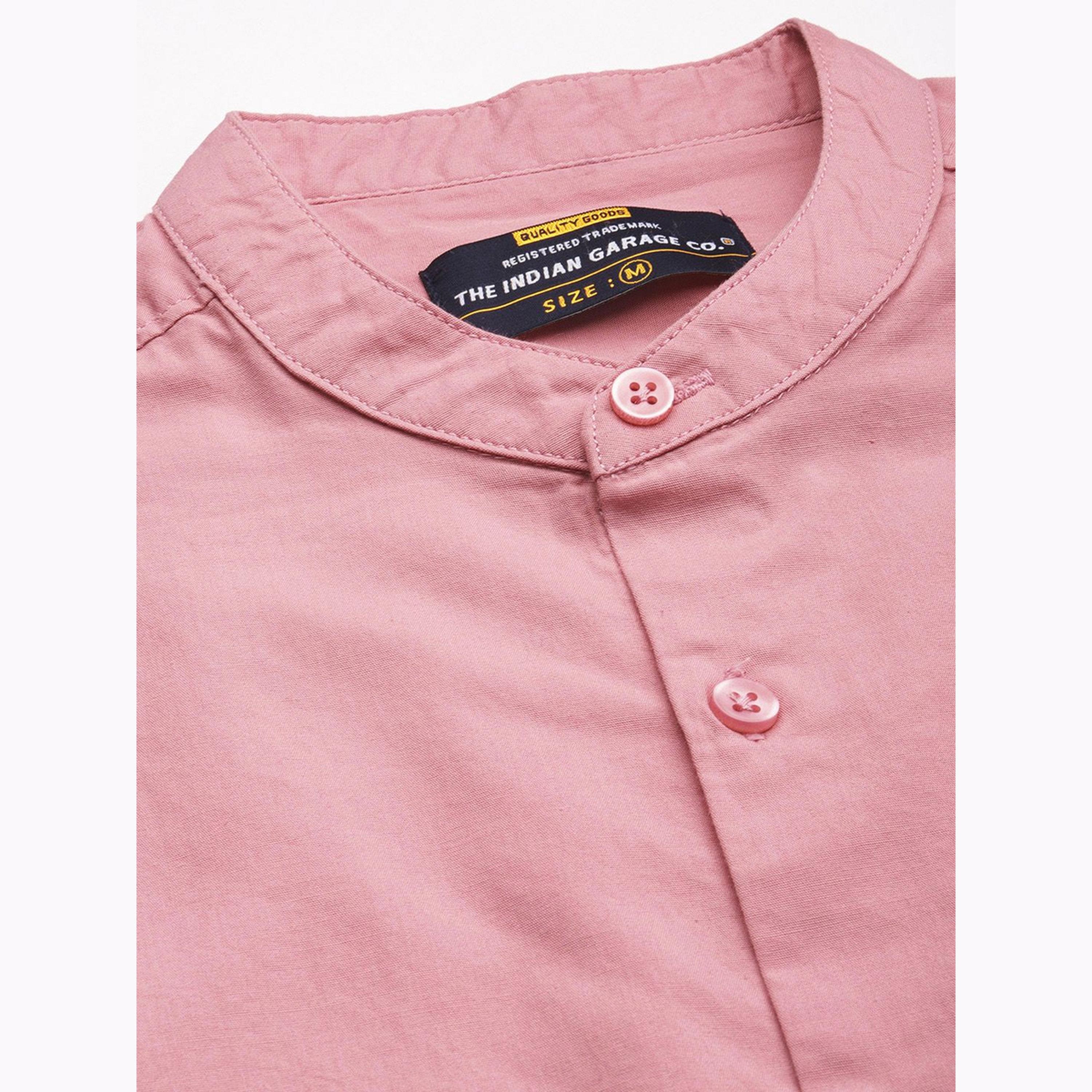 قميص سادة بقصة عادية للرجال-men-clothing-shirts-image-4