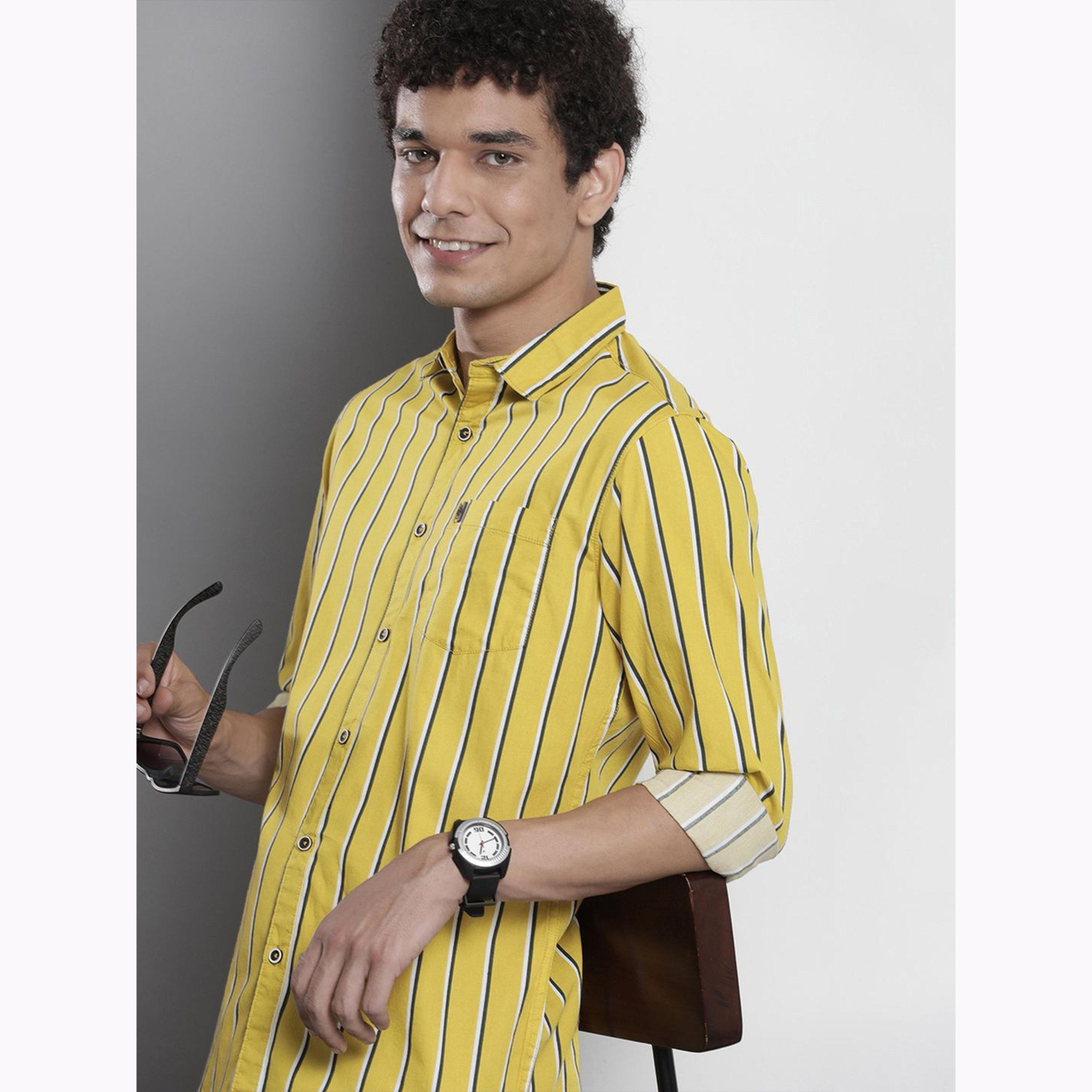 قميص مخطط بقصة عادية للرجال-men-clothing-shirts-image-6