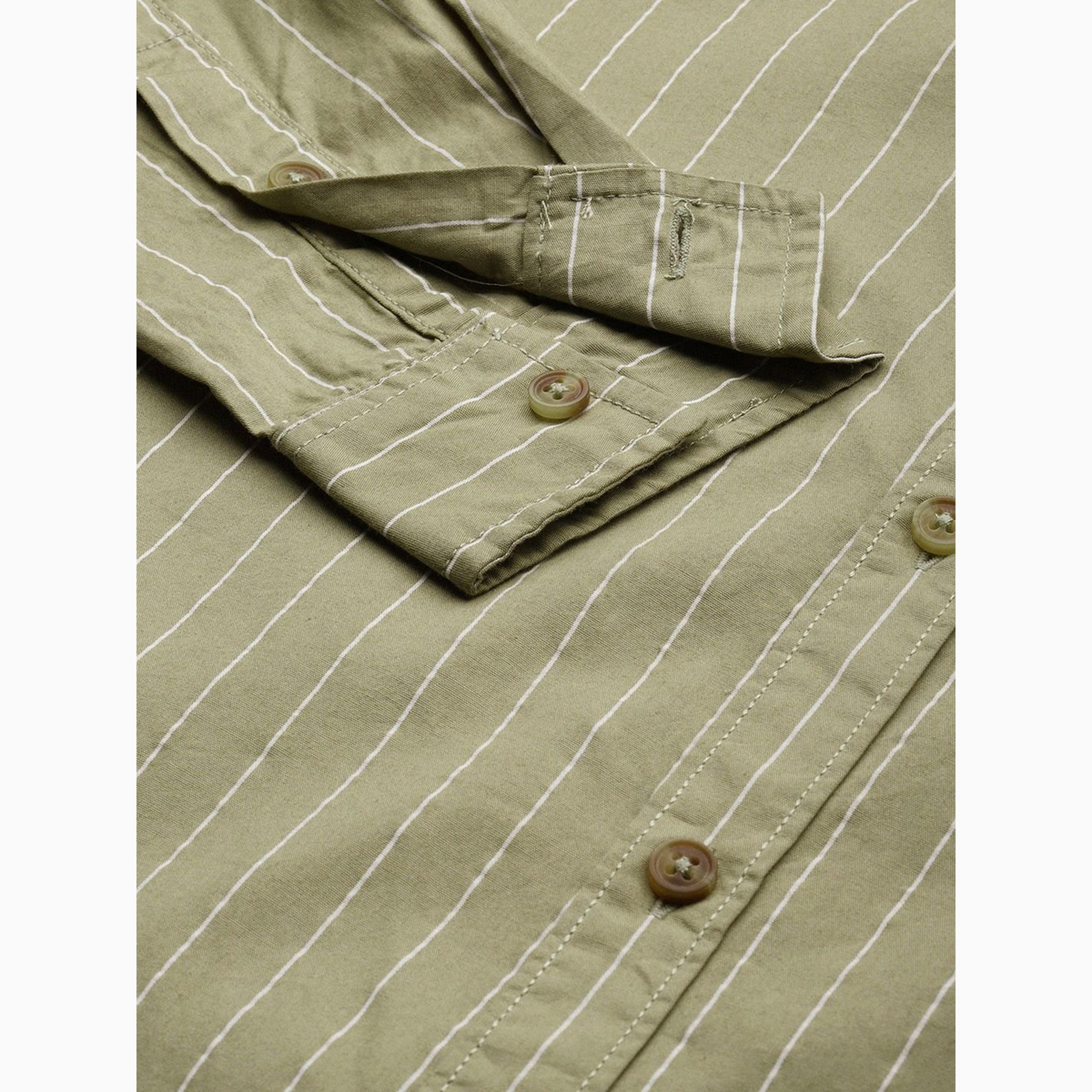 قميص مخطط وقصة عادية للرجال-men-clothing-shirts-image-3