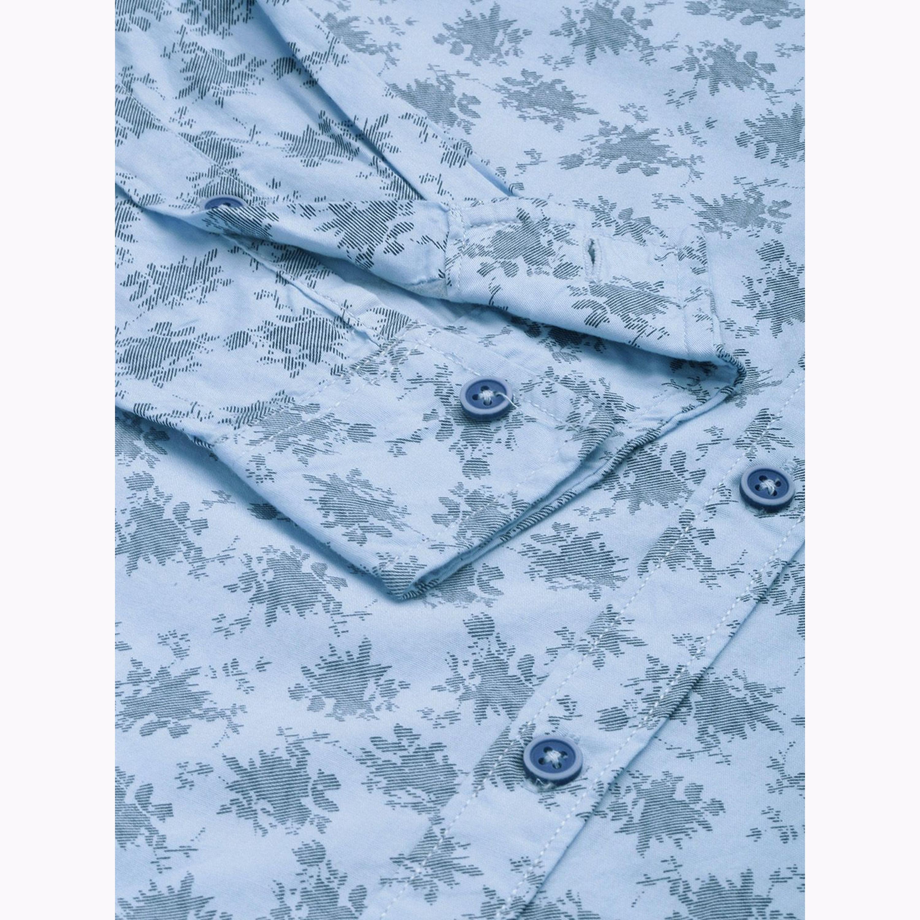 The Indian Garage Co X Styli Men Blue Regular Fit Abstract Print Shirt-men-clothing-shirts-image-3