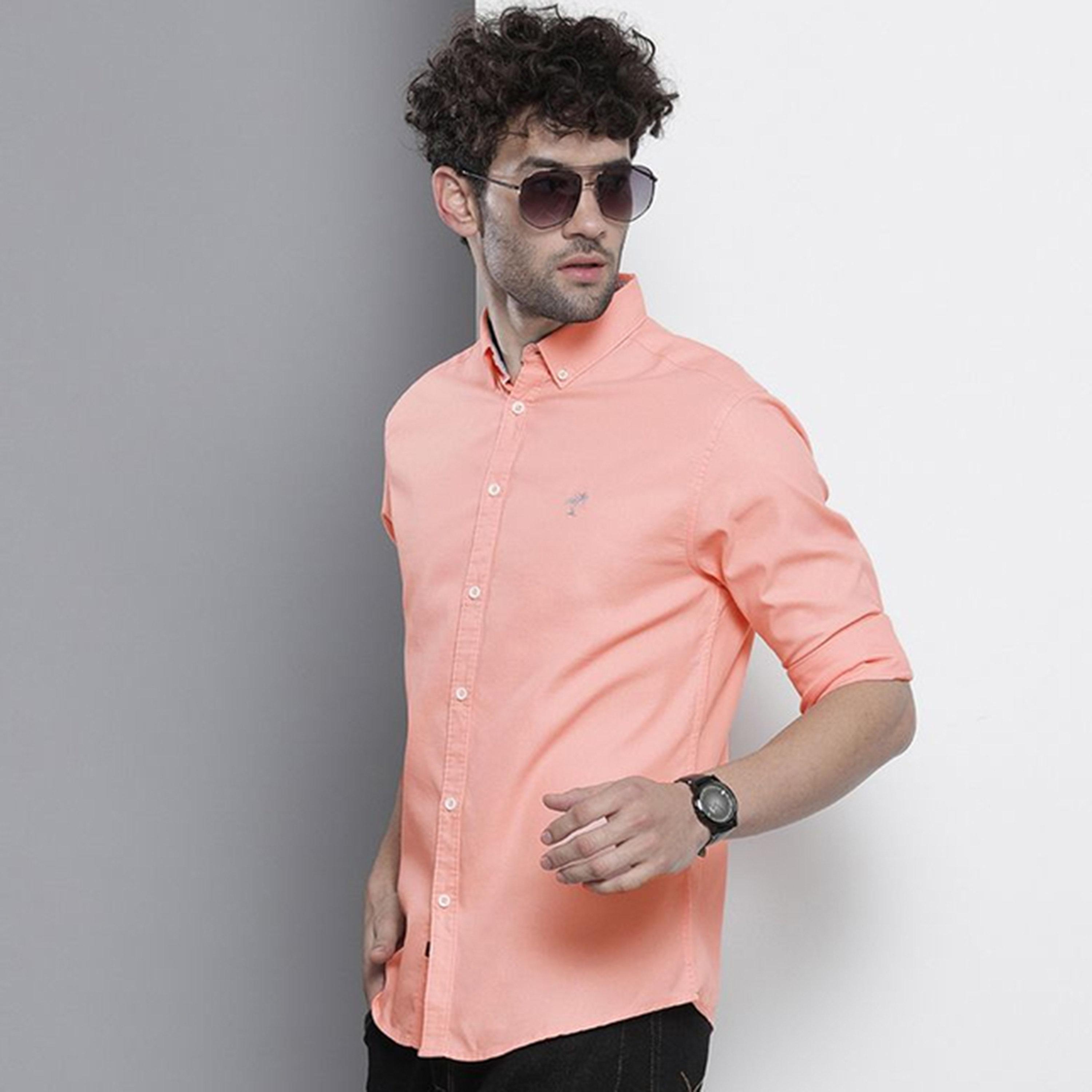 قميص أوكسفورد قطن للرجال-men-clothing-shirts-image-1