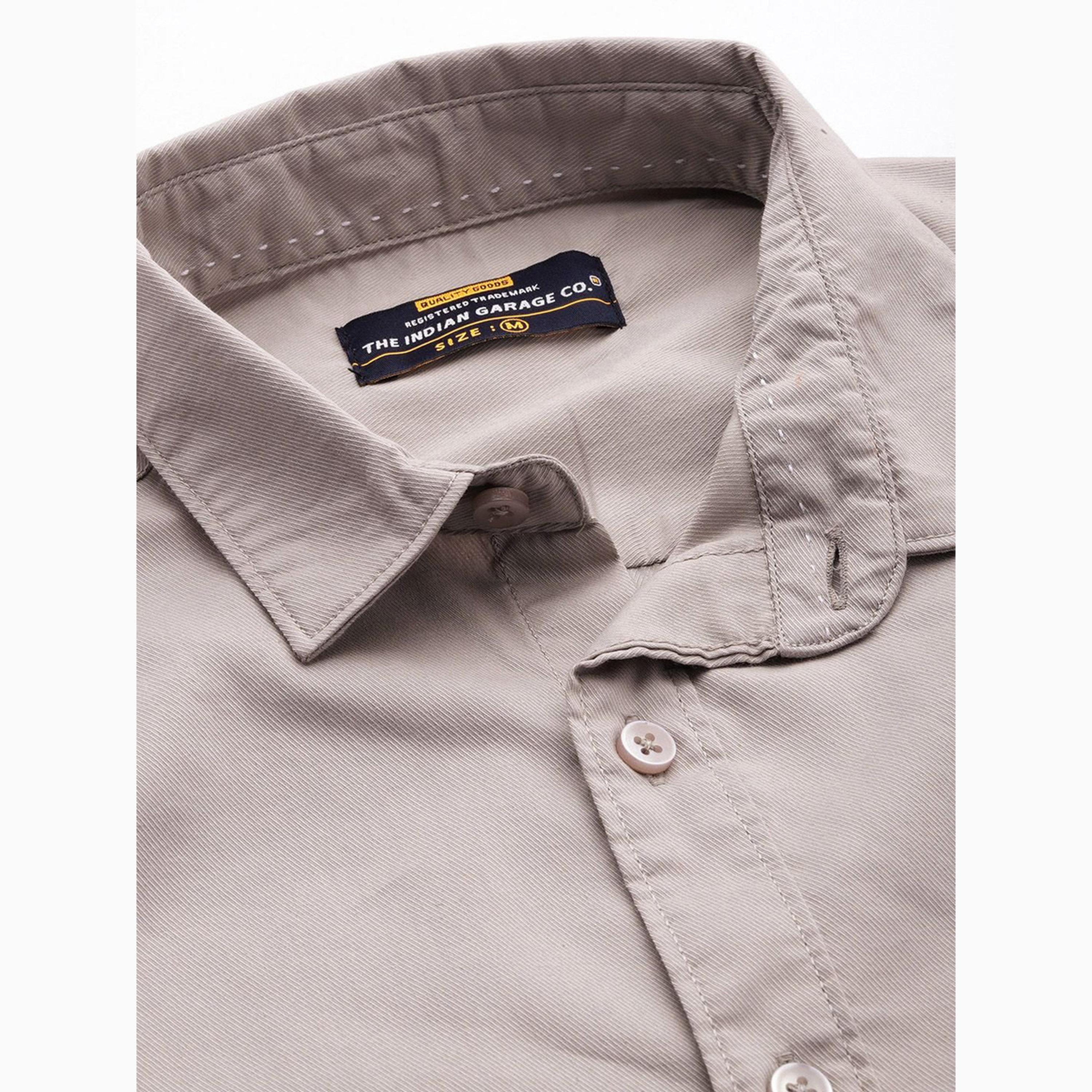 قميص بلون سادة وقصة ضيقة للرجال-men-clothing-shirts-image-5