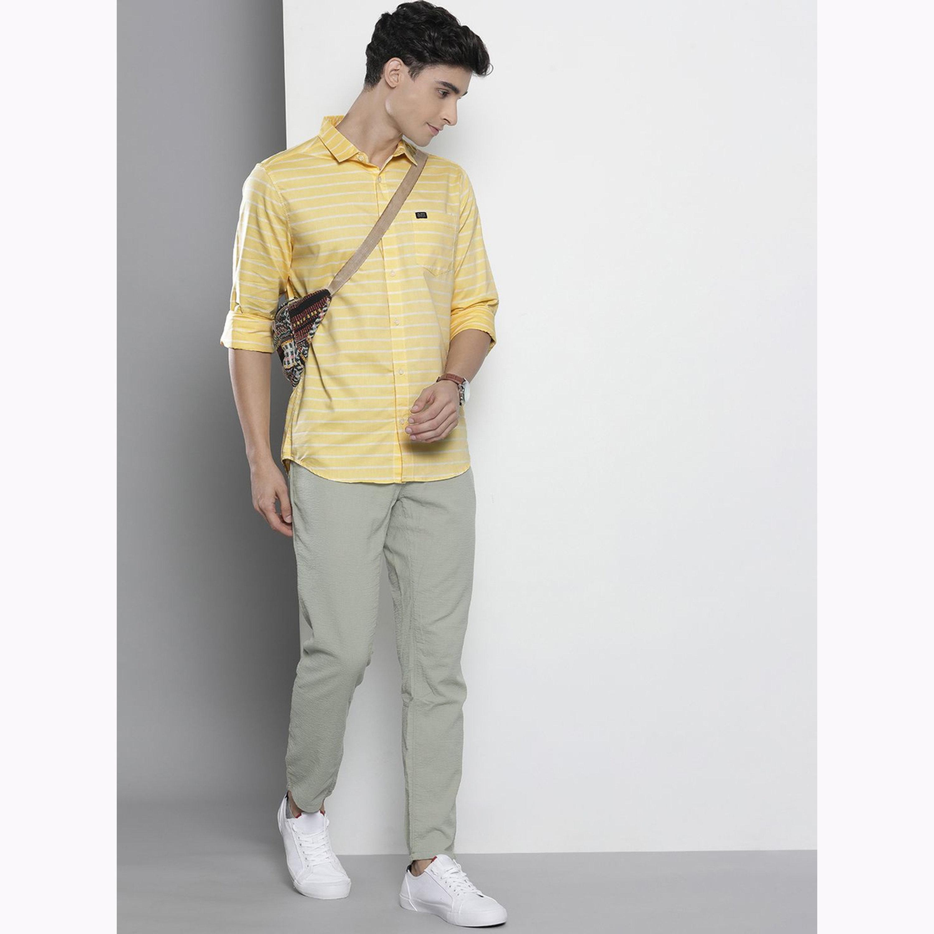 قميص مخطط بقصة ضيقة للرجال-men-clothing-shirts-image-2