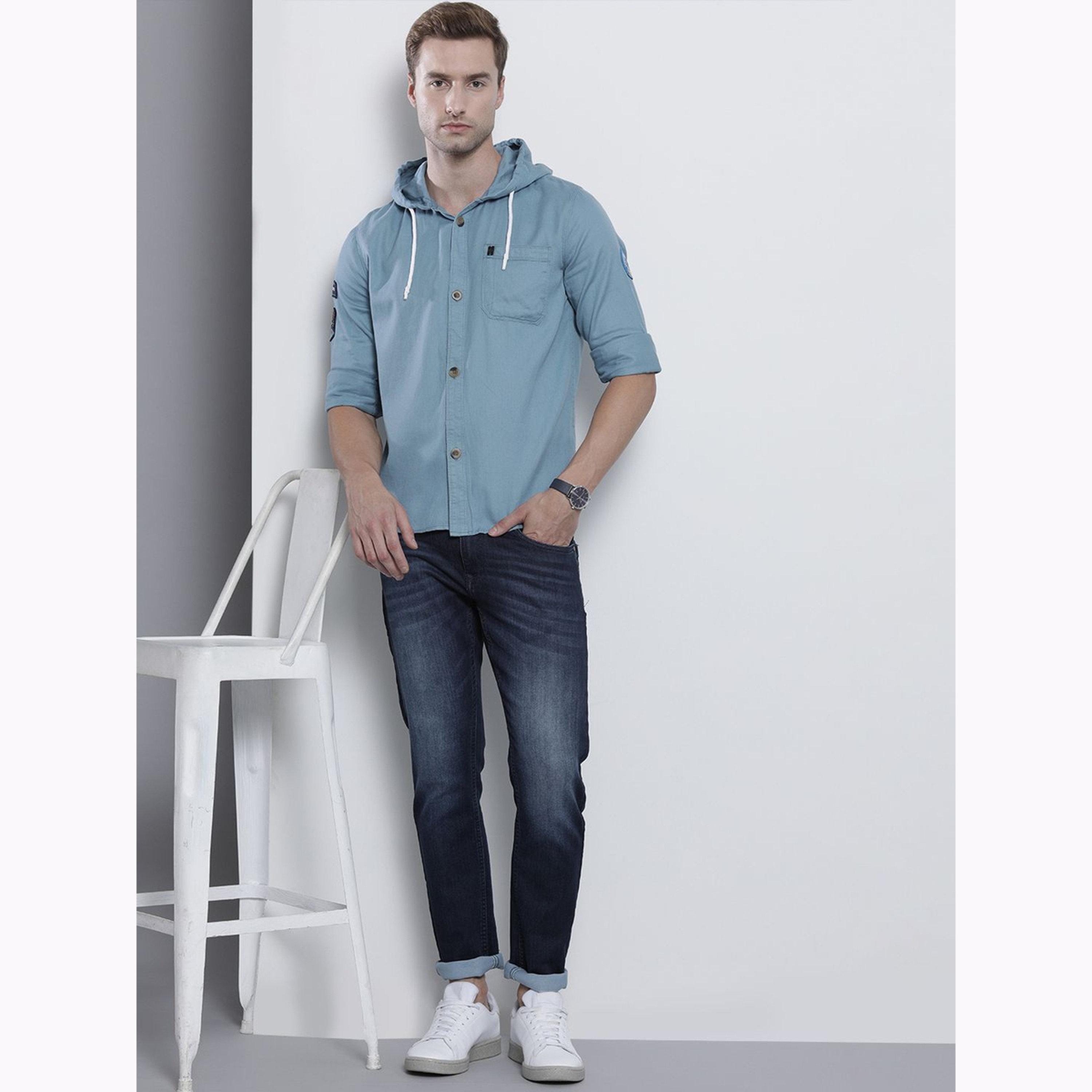 قميص سادة بهودي للرجال-men-clothing-shirts-image-2