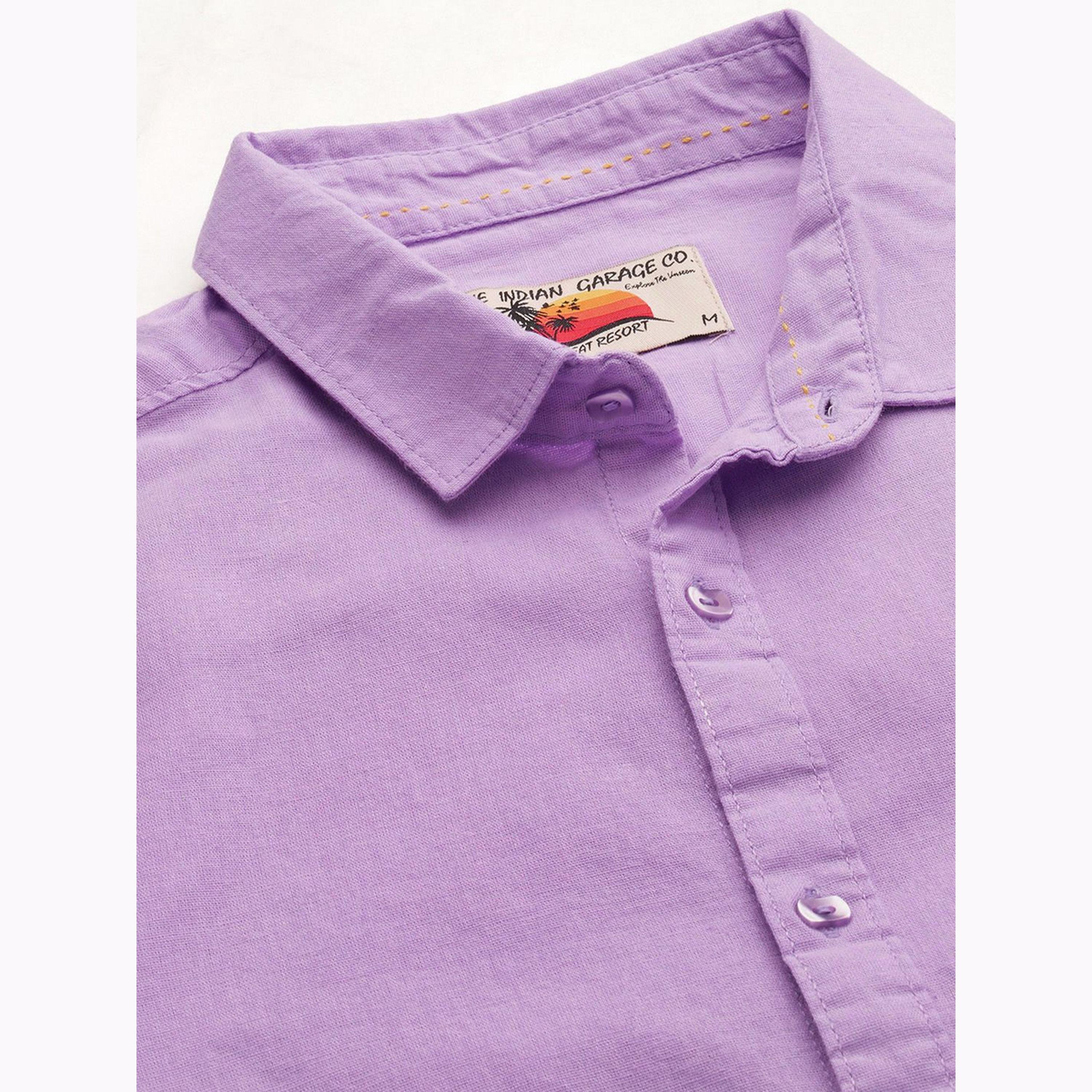 قميص بياقة مفرودة وقصة عادية للرجال-men-clothing-shirts-image-5