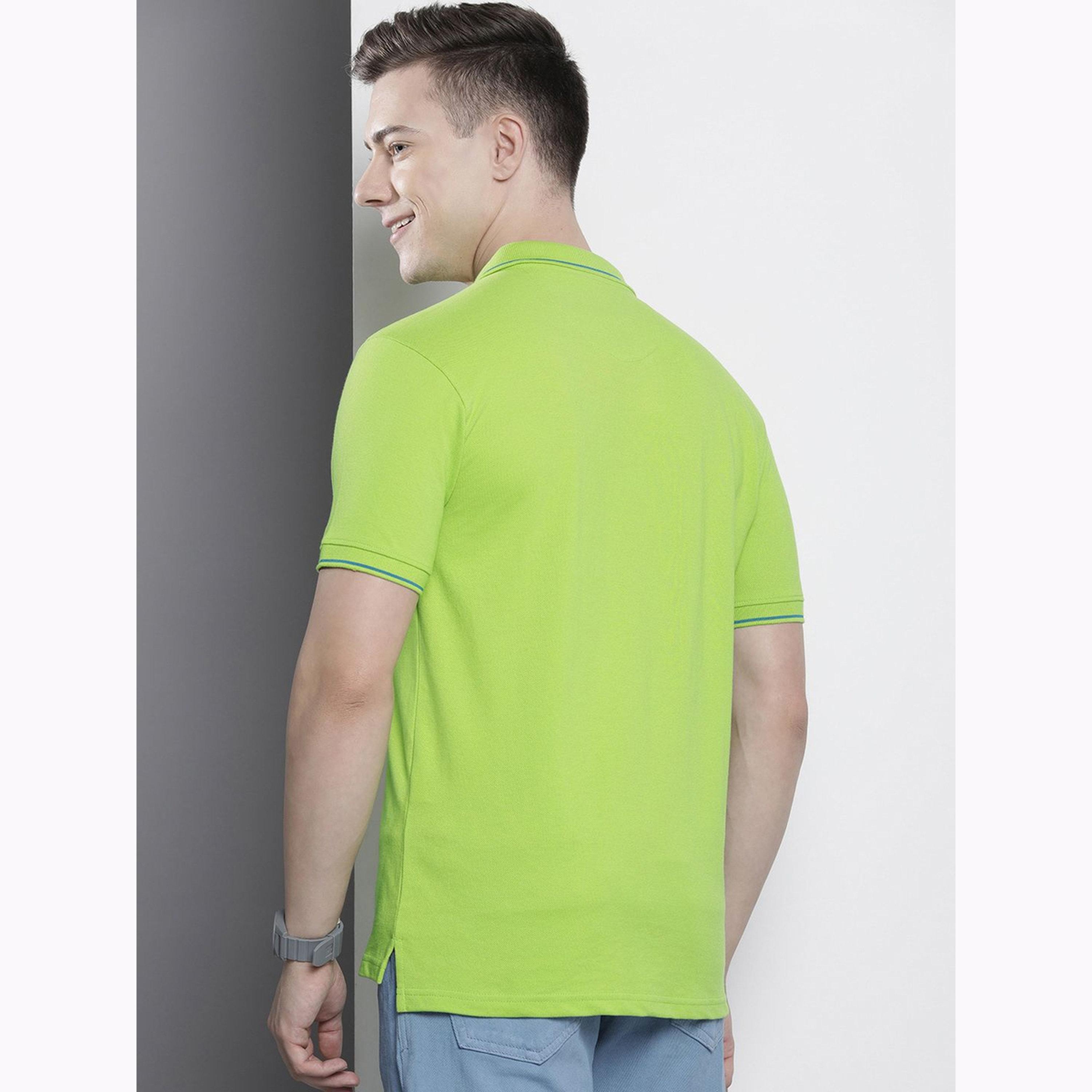 تيشيرت بولو بأكمام قصيرة وقصة عادية للرجال-men-clothing-tshirtsandpolos-polos-image-5
