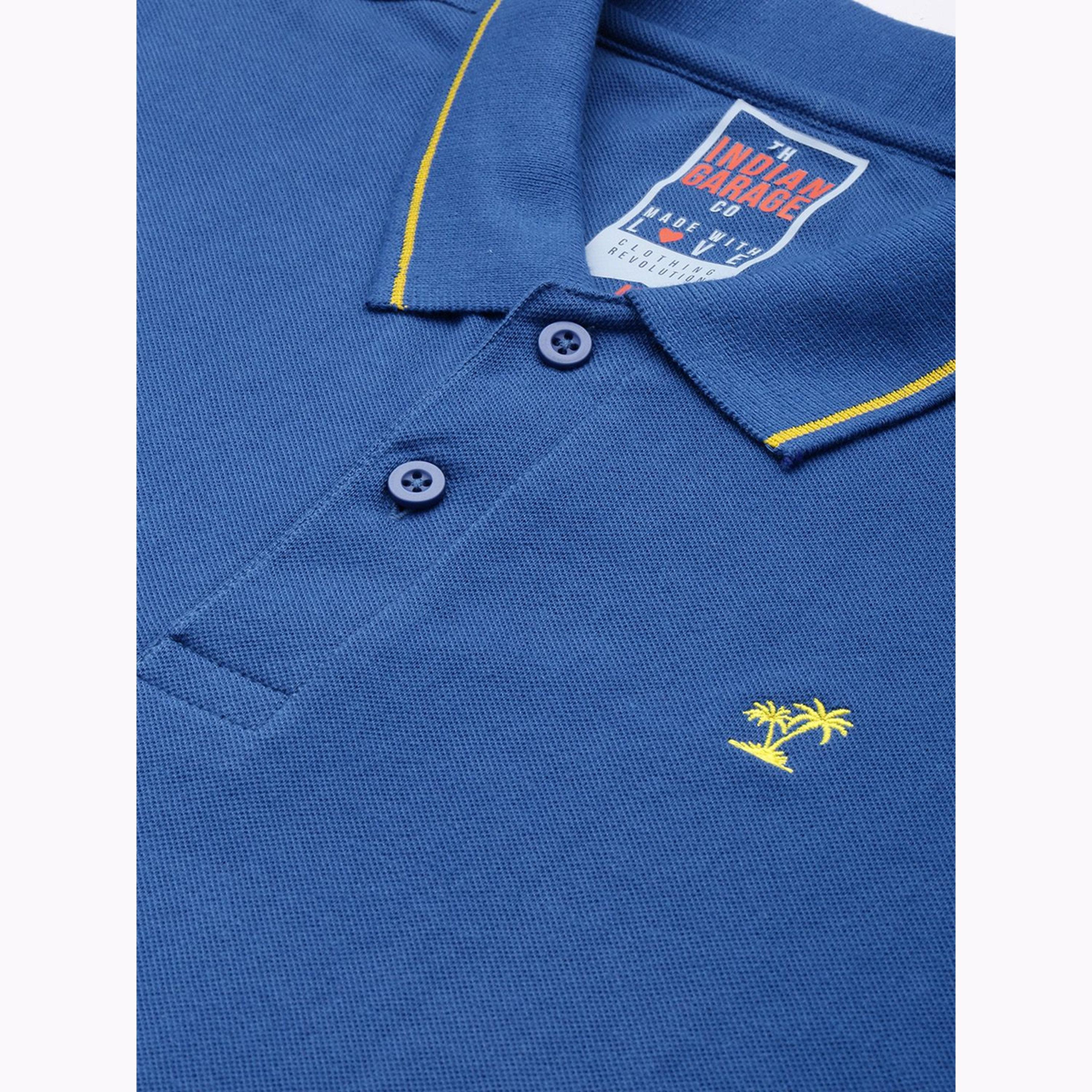 تيشيرت بولو بأكمام قصيرة وقصة عادية للرجال-men-clothing-tshirtsandpolos-polos-image-4