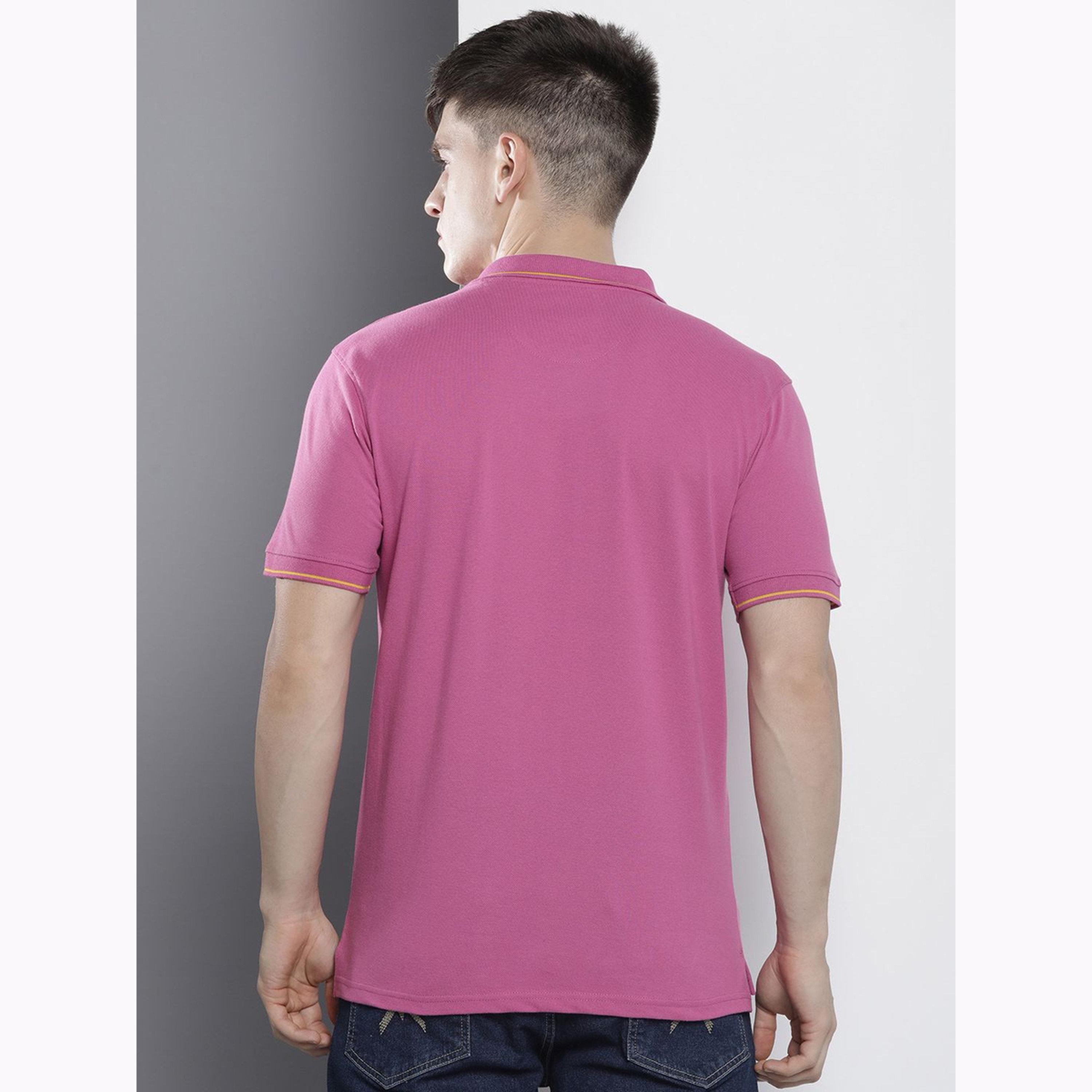 تيشيرت بولو بأكمام قصيرة وقصة عادية للرجال-men-clothing-tshirtsandpolos-polos-image-5