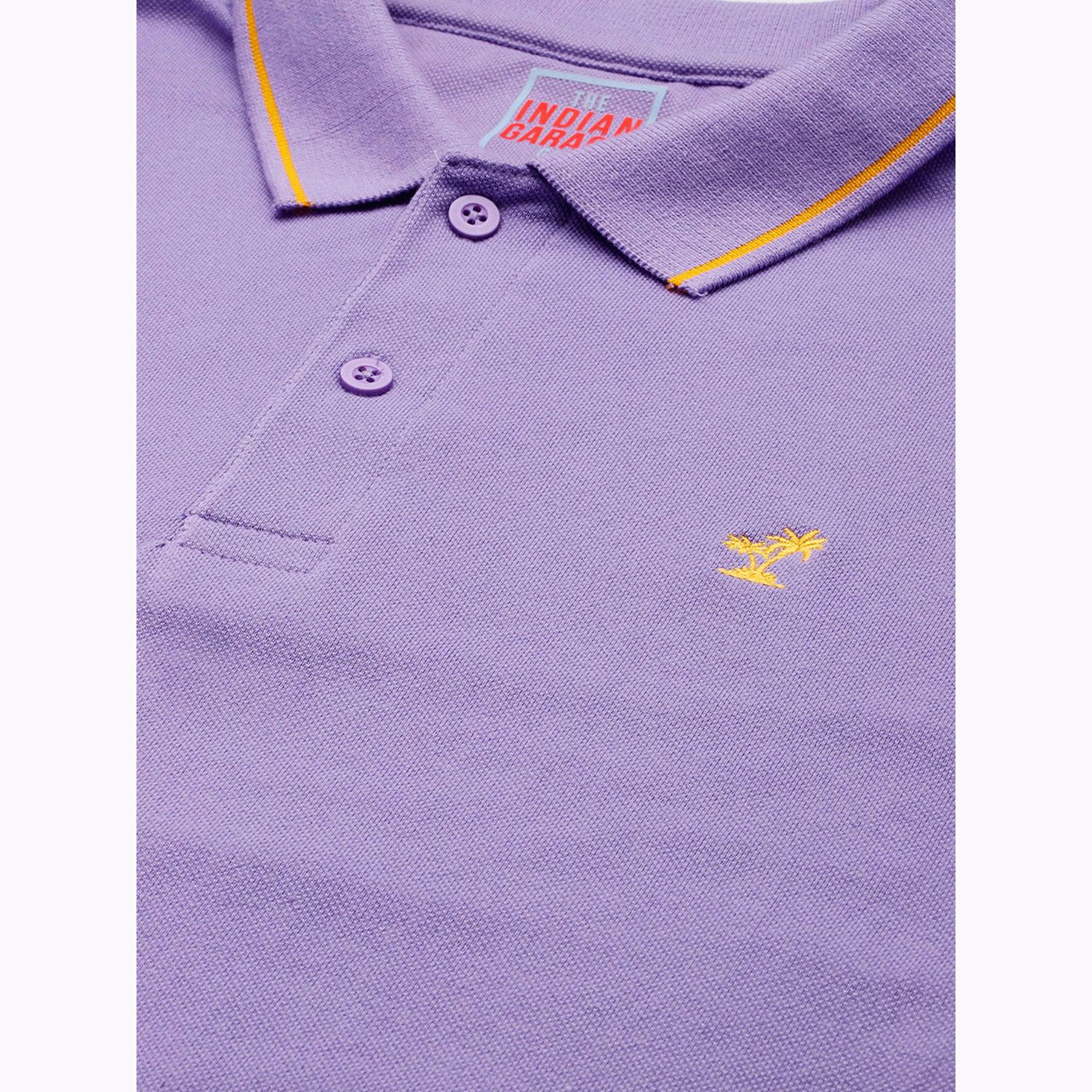 تيشيرت بولو بأكمام قصيرة وقصة عادية للرجال-men-clothing-tshirtsandpolos-polos-image-4