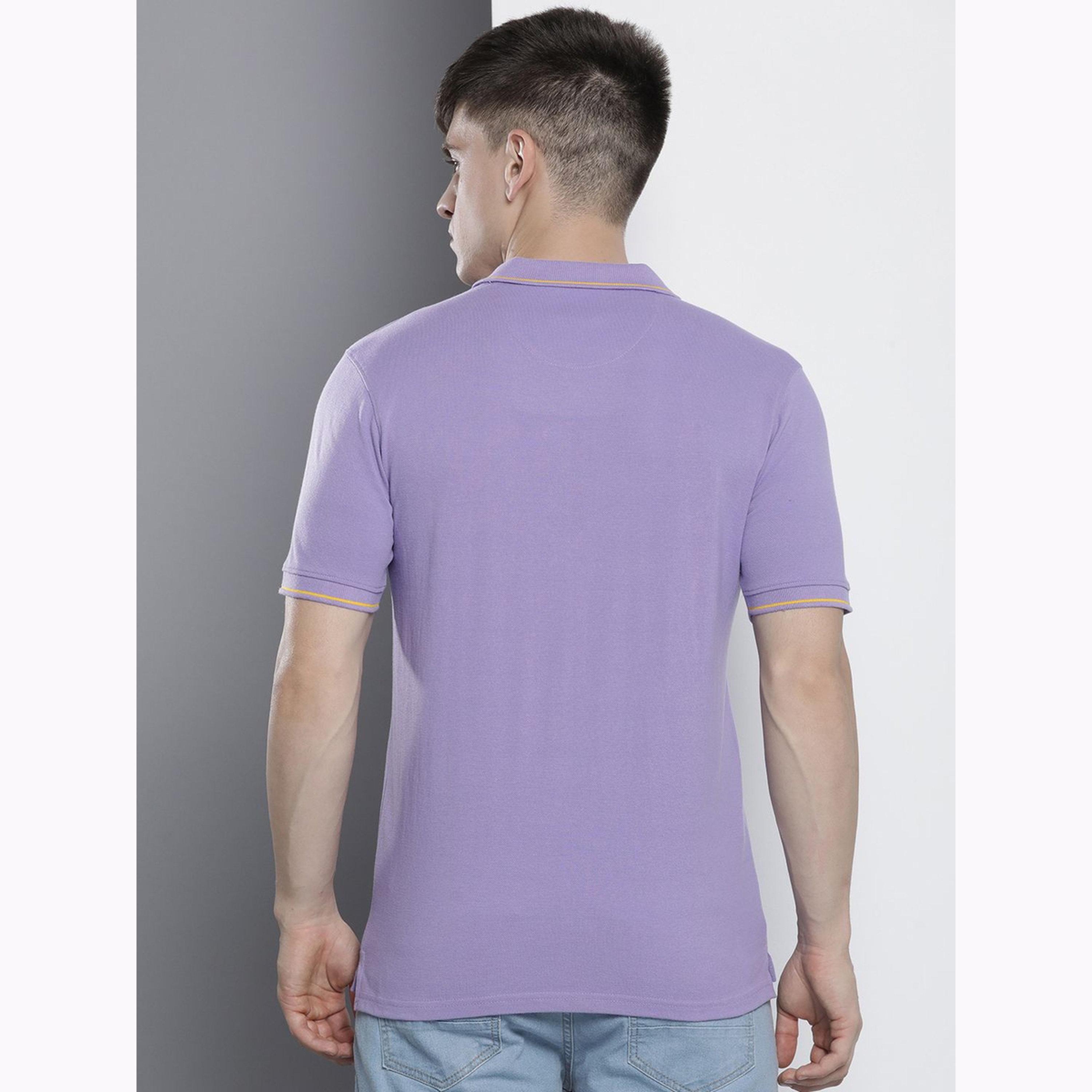 تيشيرت بولو بأكمام قصيرة وقصة عادية للرجال-men-clothing-tshirtsandpolos-polos-image-5