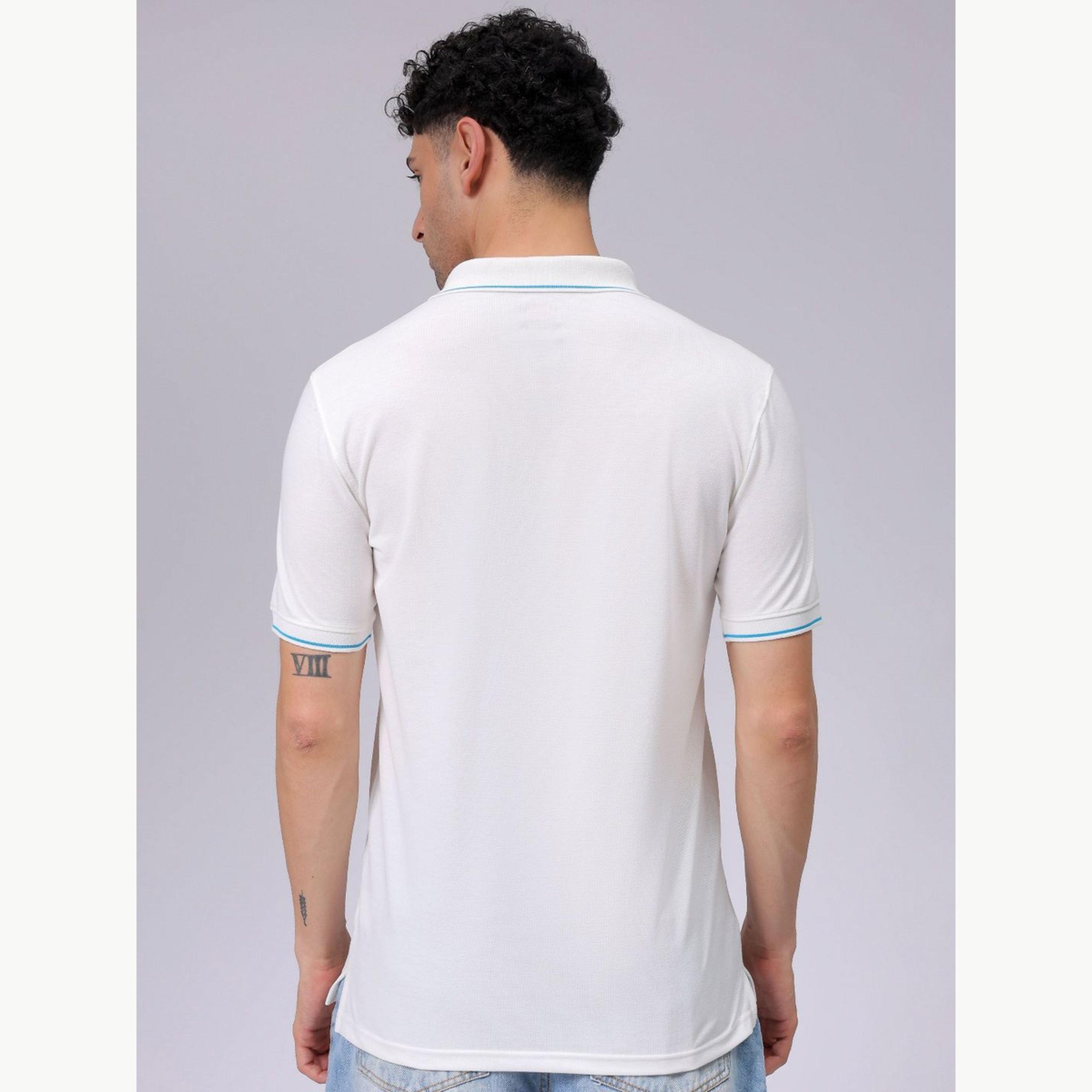 تيشيرت بولو بأكمام قصيرة وقصة عادية للرجال-men-clothing-tshirtsandpolos-polos-image-4