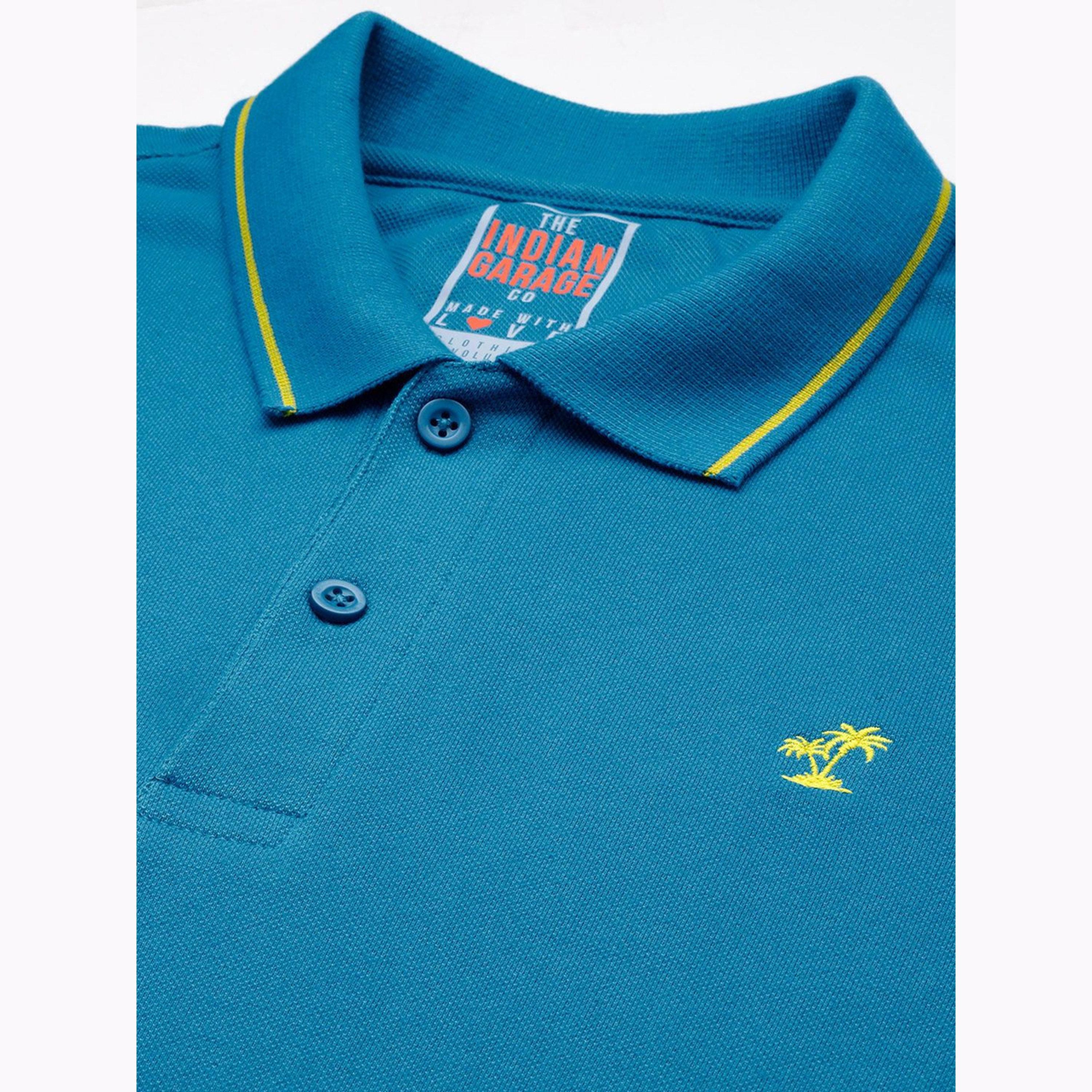 تيشيرت بولو بأكمام قصيرة وقصة عادية للرجال-men-clothing-tshirtsandpolos-polos-image-6