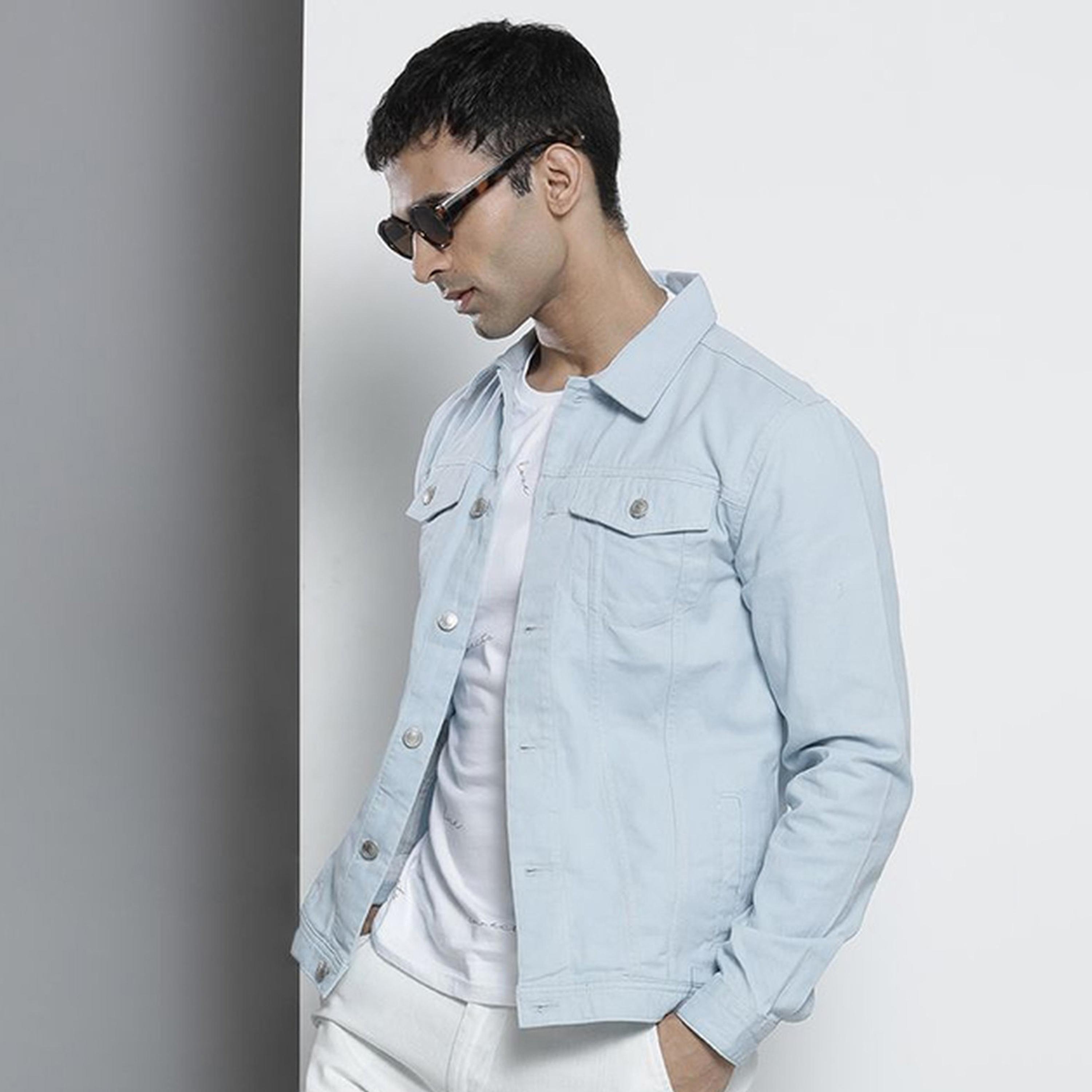 The Indian Garage Co X Styli Men Light Blue Denim Jacket-men-clothing-jacketsandblazers-jackets-image-1