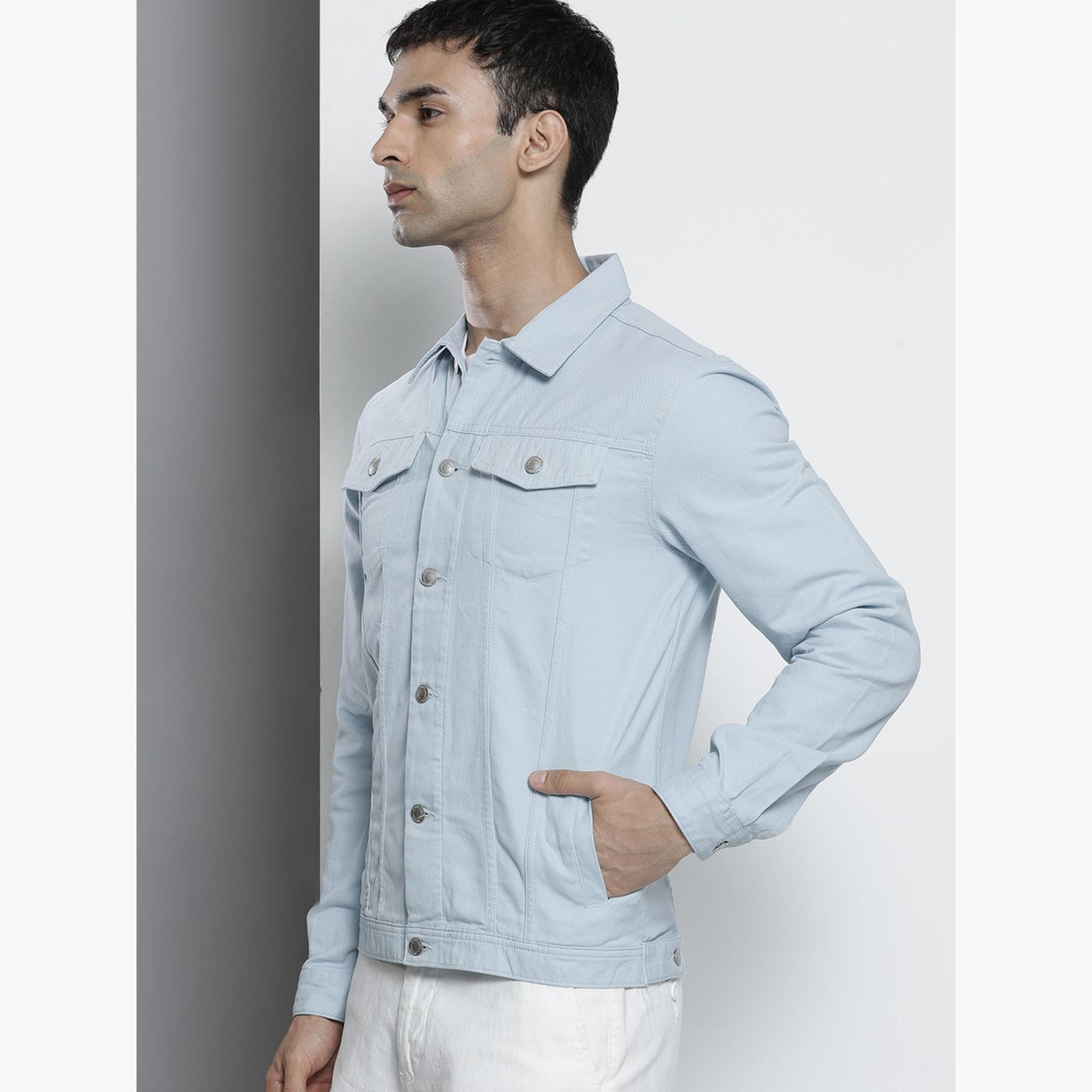 The Indian Garage Co X Styli Men Light Blue Denim Jacket-men-clothing-jacketsandblazers-jackets-image-4