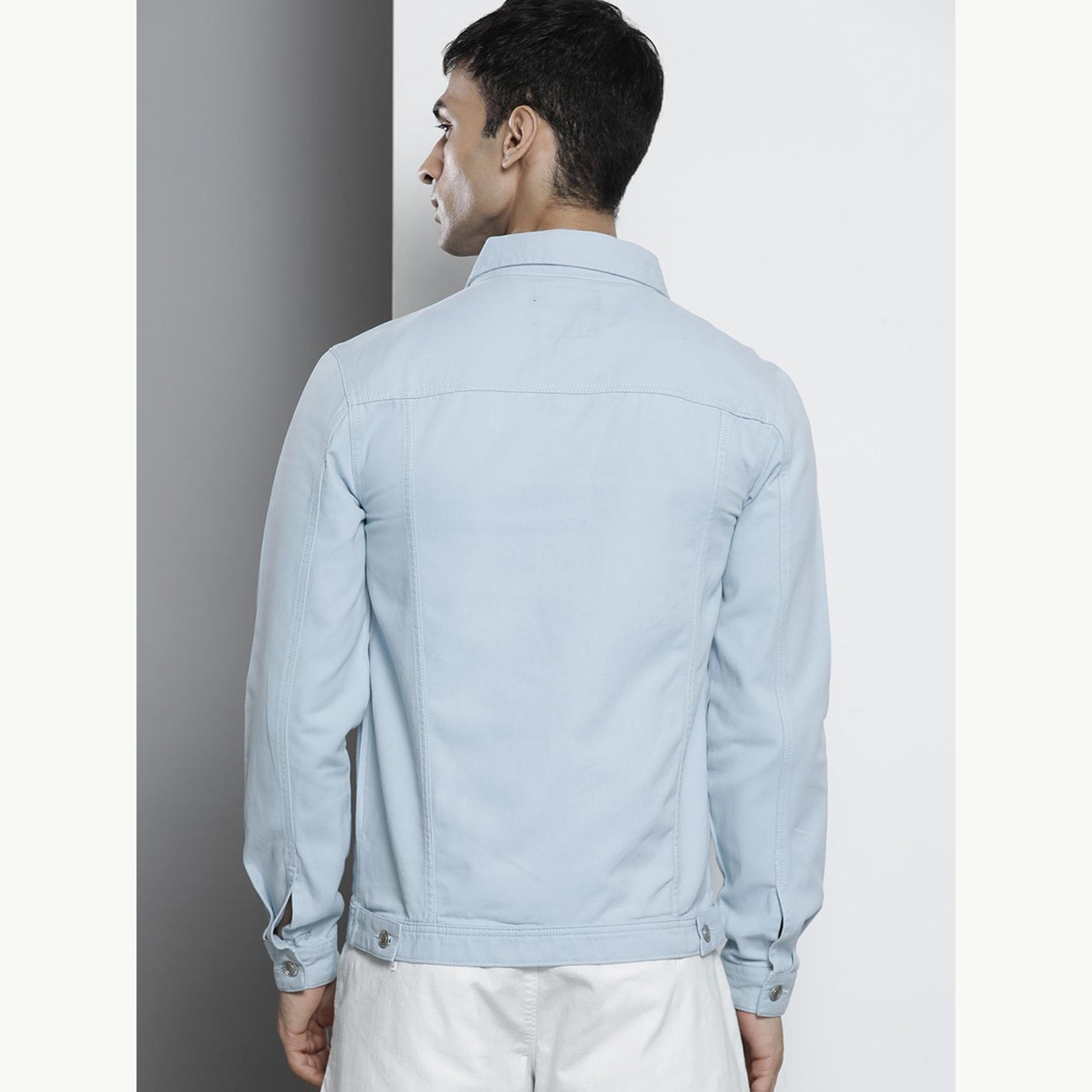 The Indian Garage Co X Styli Men Light Blue Denim Jacket-men-clothing-jacketsandblazers-jackets-image-5